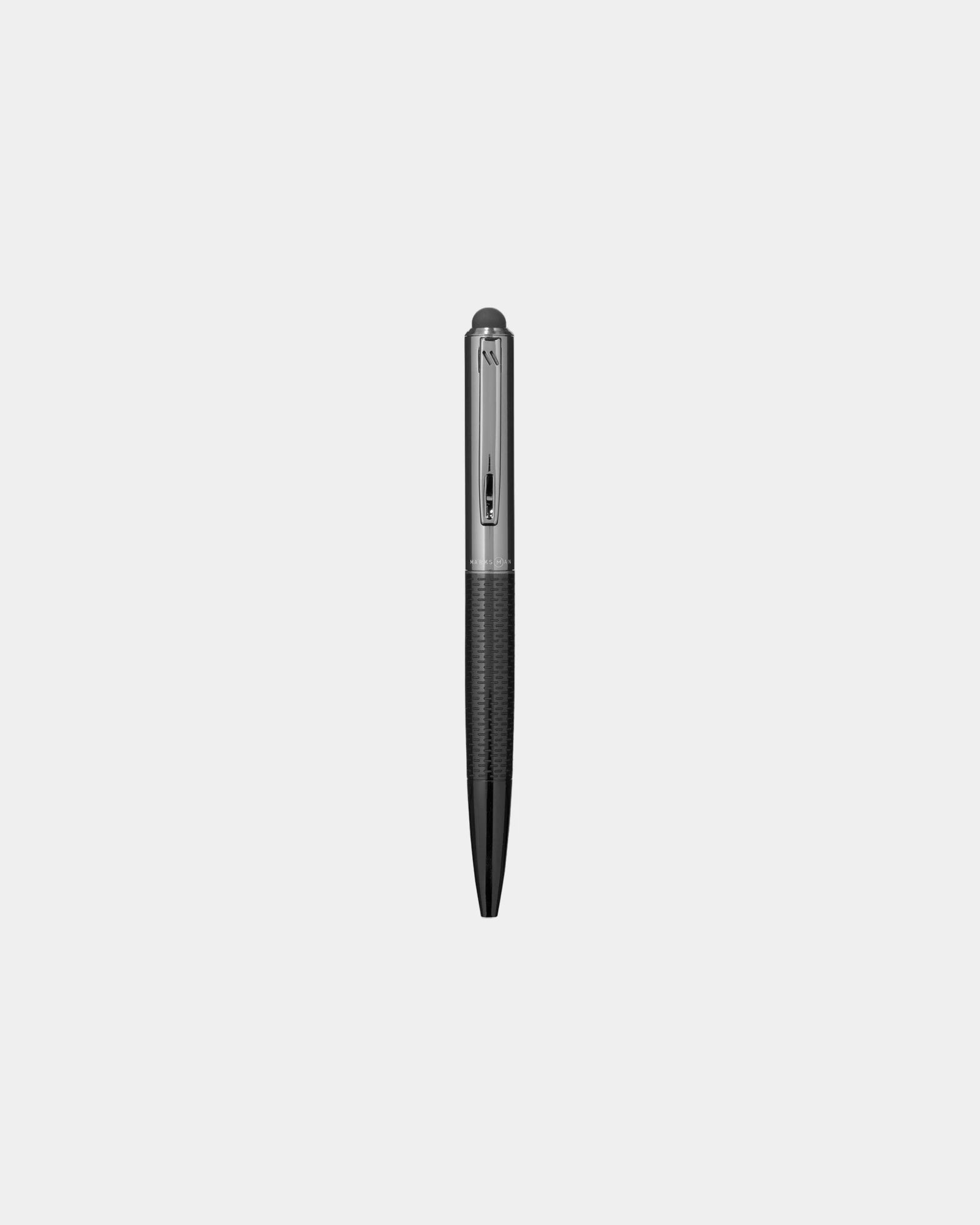 Promotional metal ballpoint pen with stylus - 1