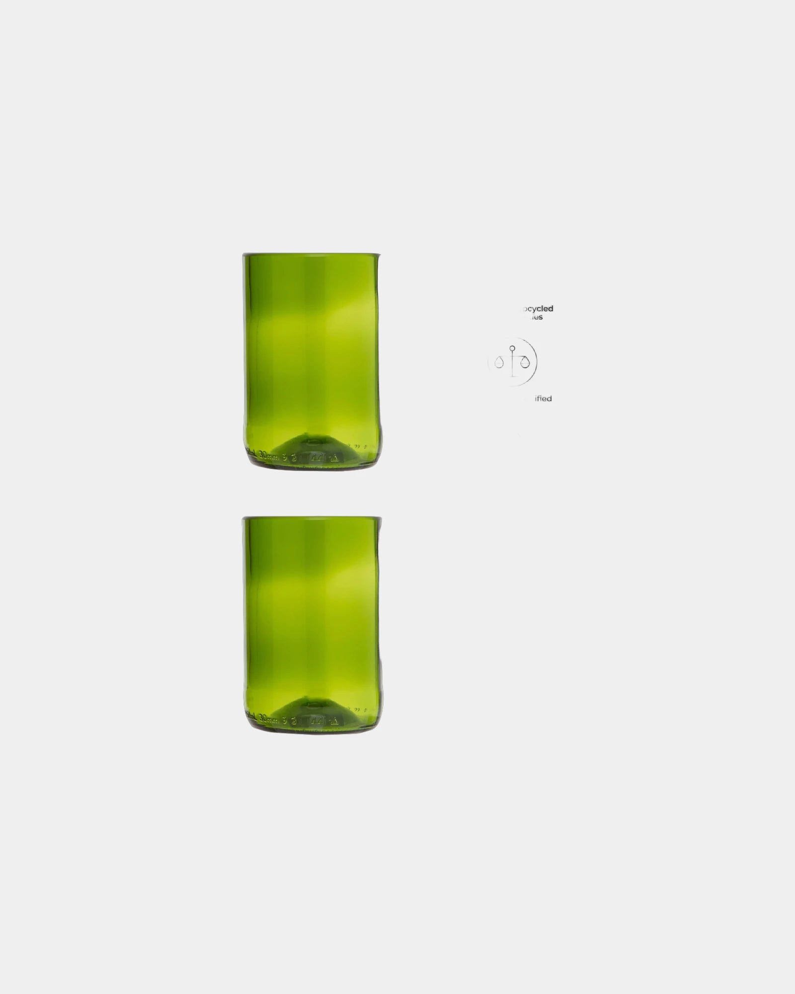 Promotional recycled glass drinking set Originalhome - 1
