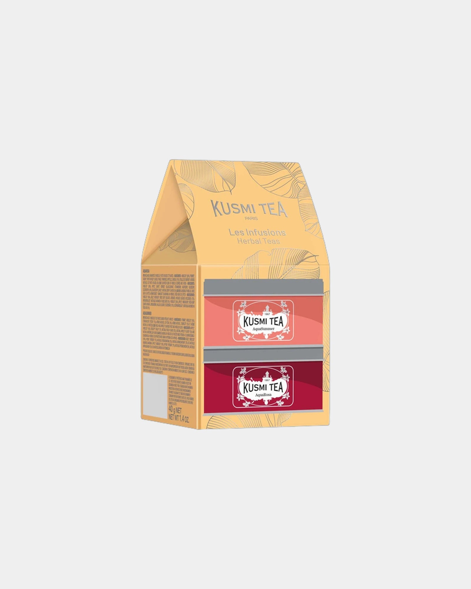 Custom Kusmi Tea organic mini tea gift set 40g - 1