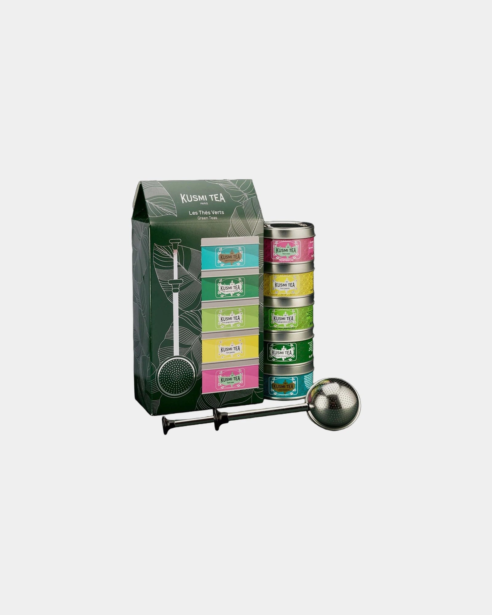 Custom organic green tea gift set Kusmi Tea - 1