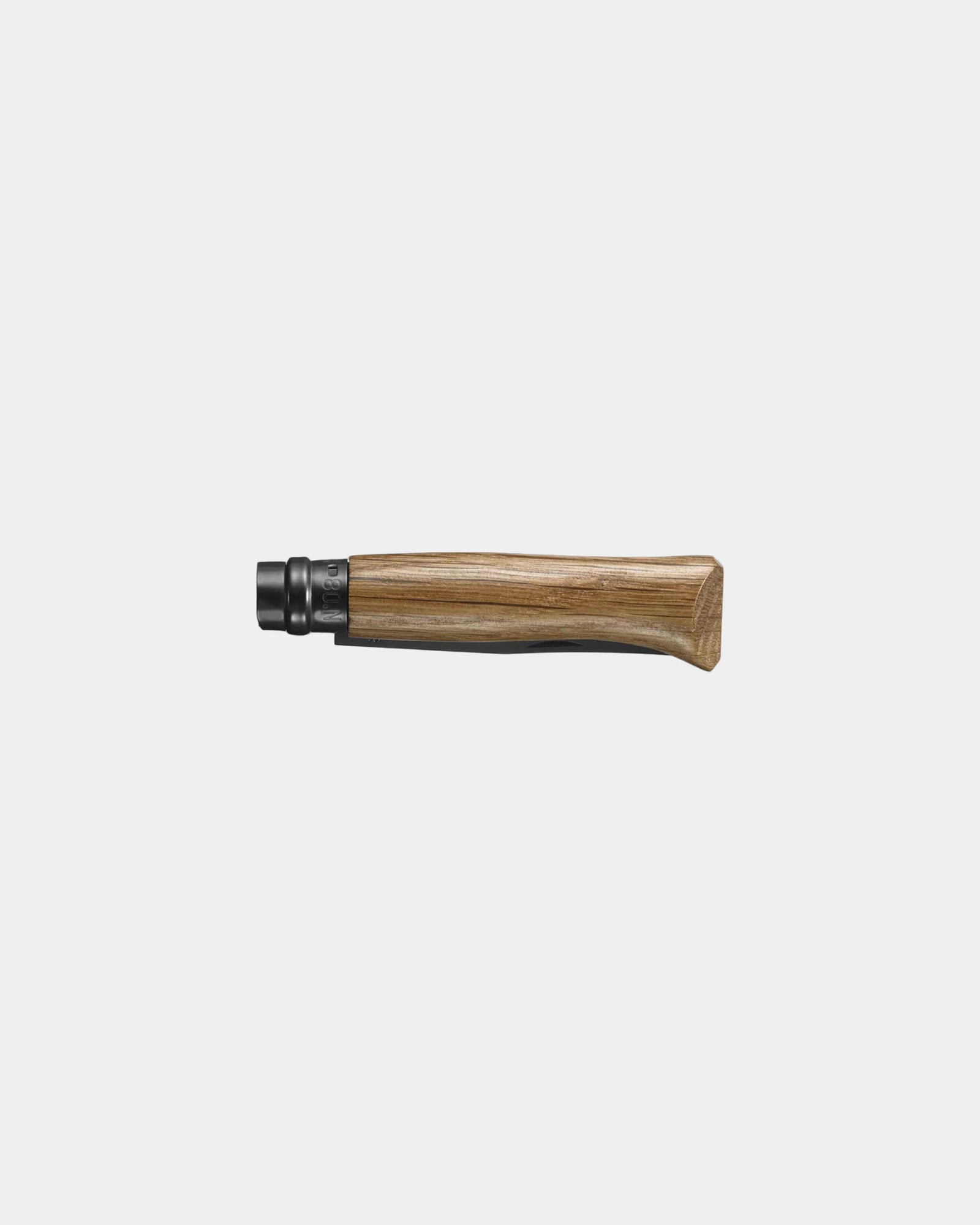 Custom stainless steel knife Opinel N°08 Chêne Black - 1