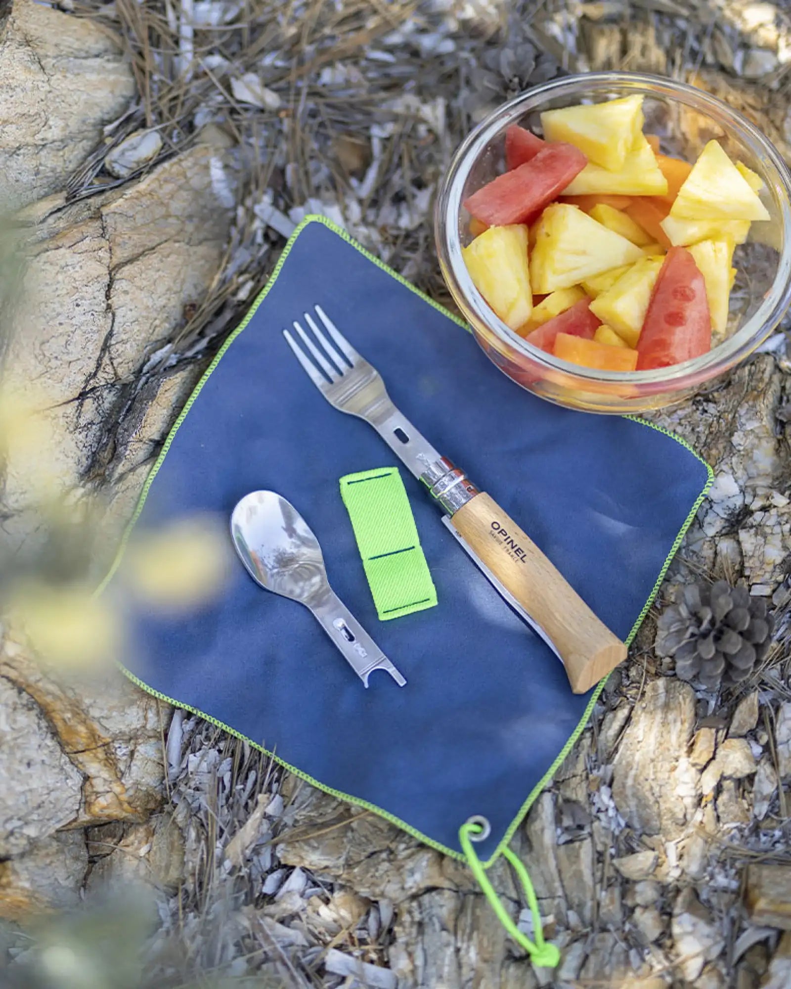 Custom eco-friendly picnic cutlery Opinel Set Picnic + - 5