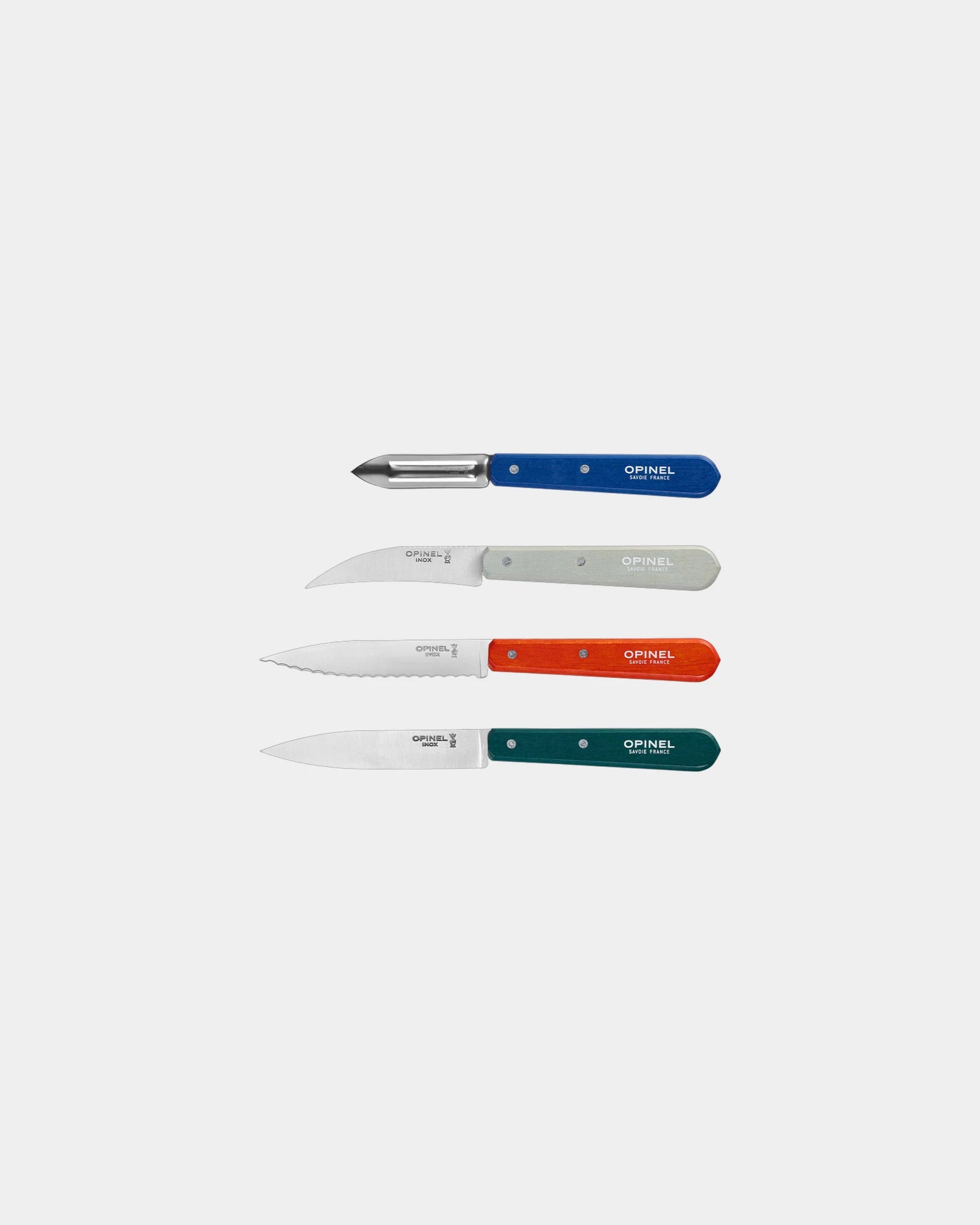Custom eco-friendly stainless steel knife set Opinel - 1