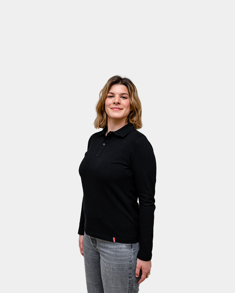 Women's Long Sleeve Polo to Customize - 1