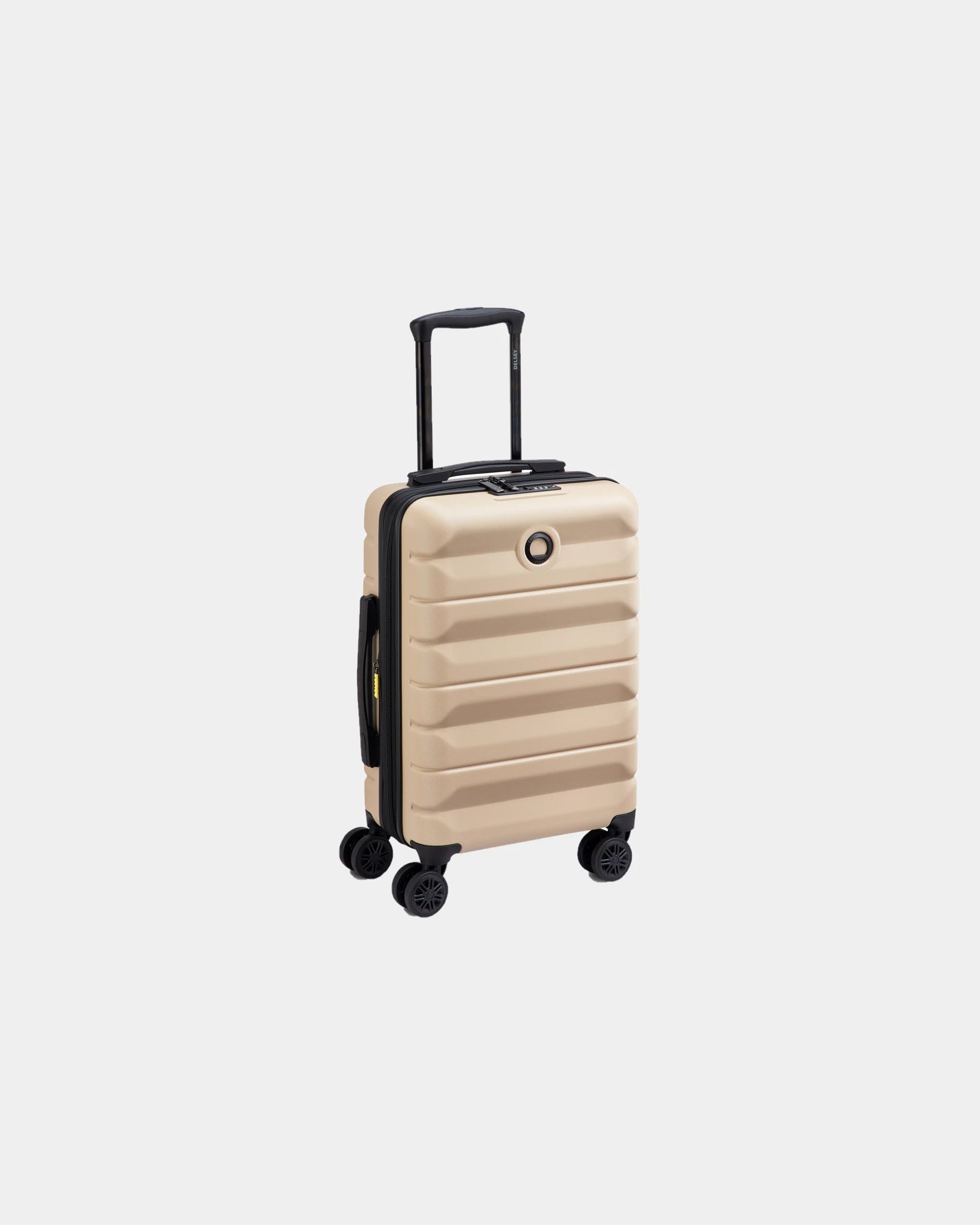 Custom polycarbonate luggage Delsey Air Armour - Sand