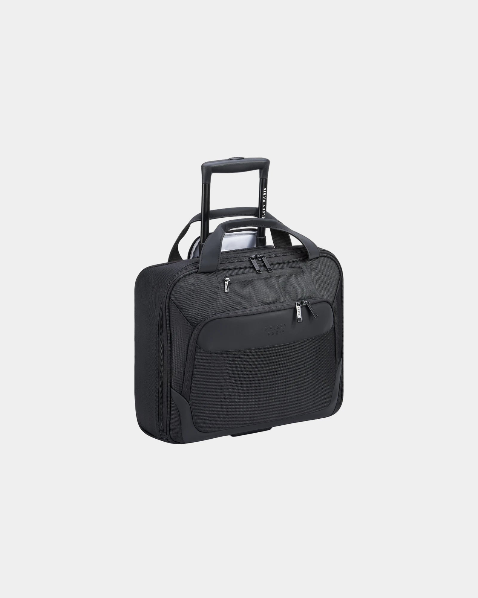 Custom polyester cabin trolley Delsey Parvis Plus - 1