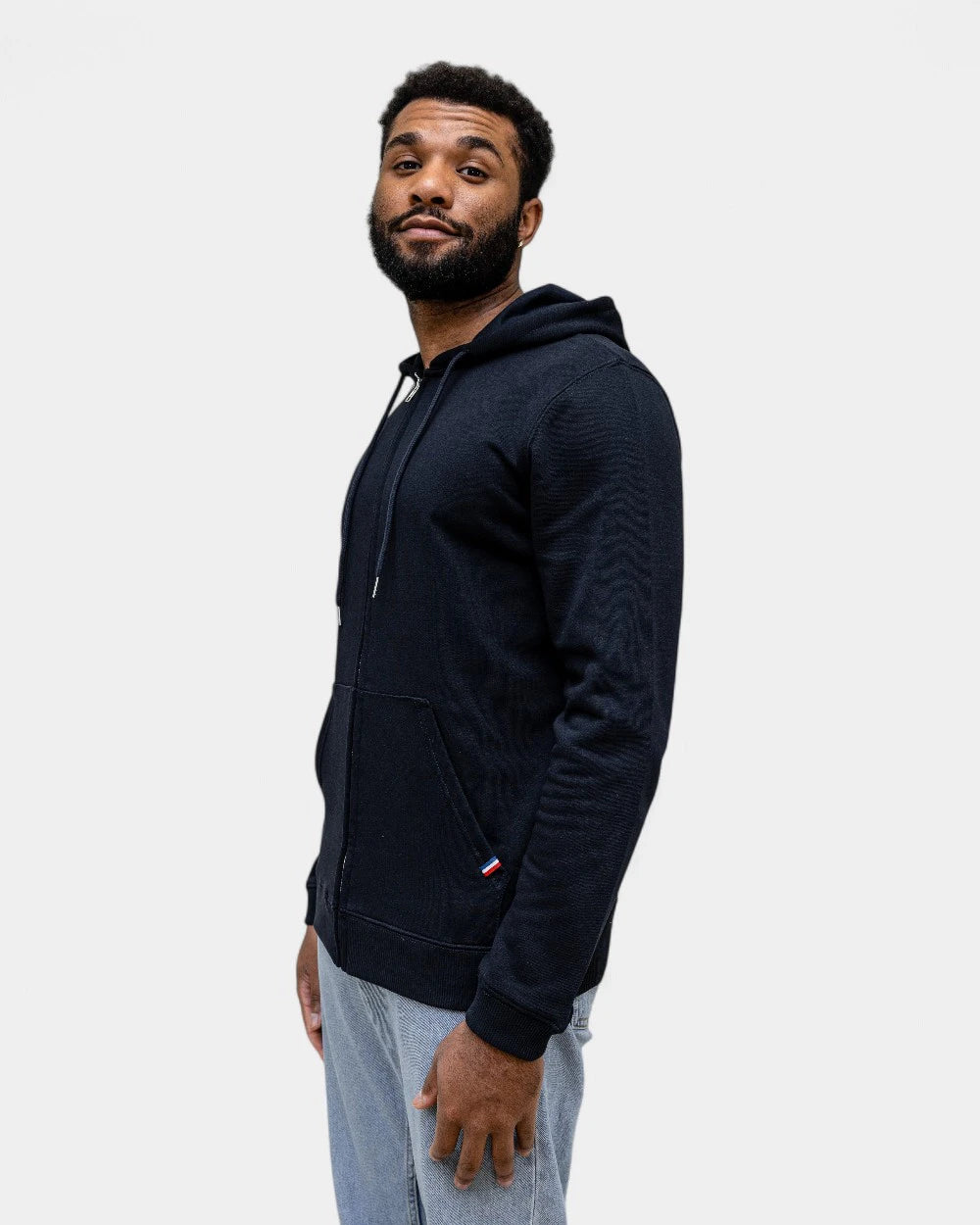 Men's Hoodie Made in France Zipped to Personalize - 1