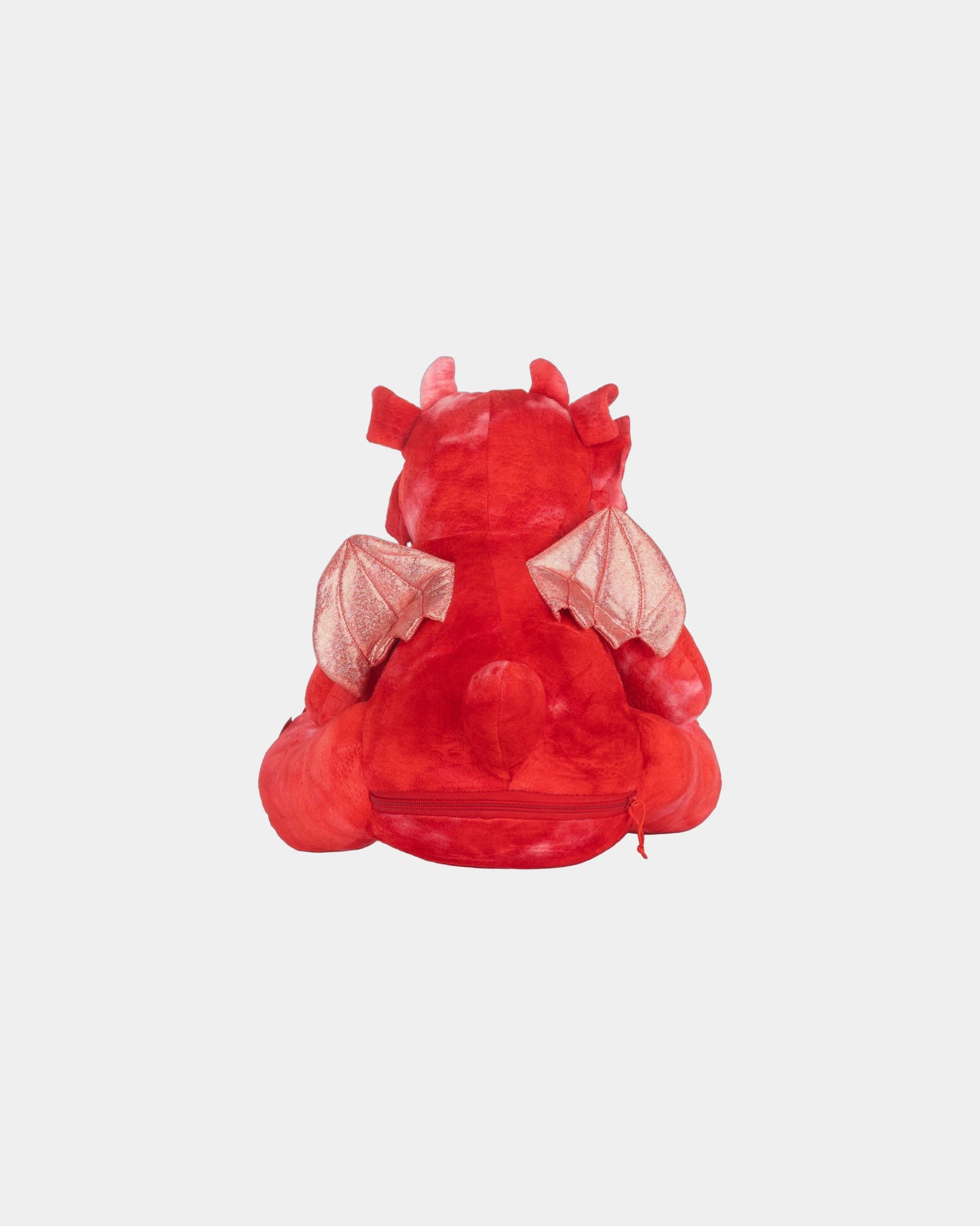 Custom zippered plush dragon toy 39 cm - 1