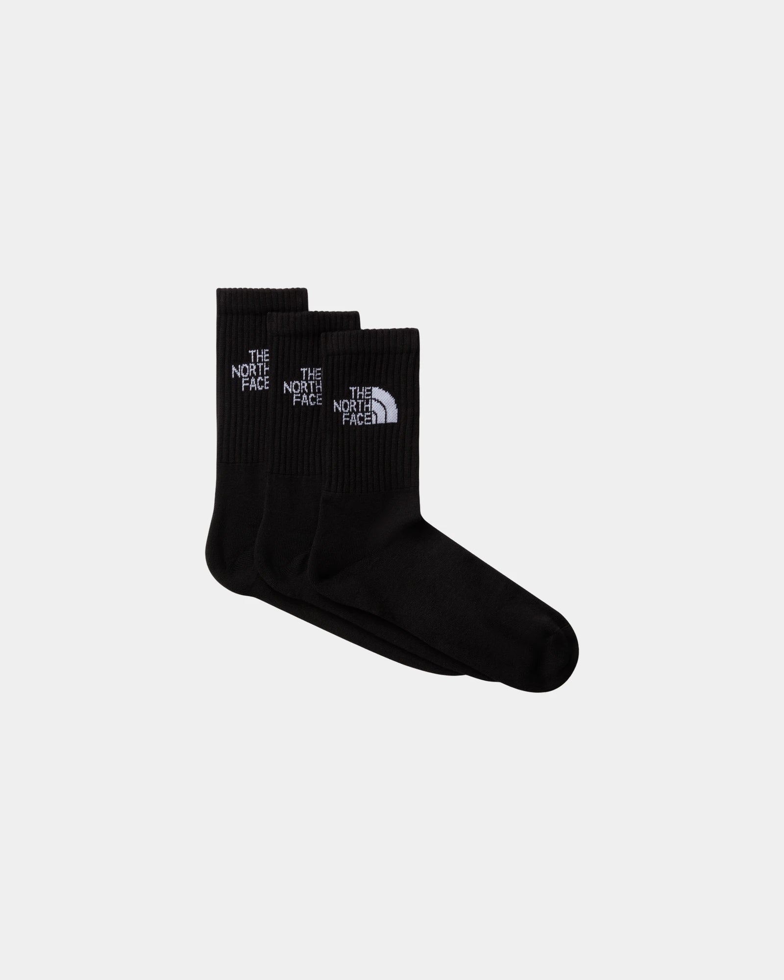 Custom ergonomic cotton socks The North Face Everyday - Tnf Black