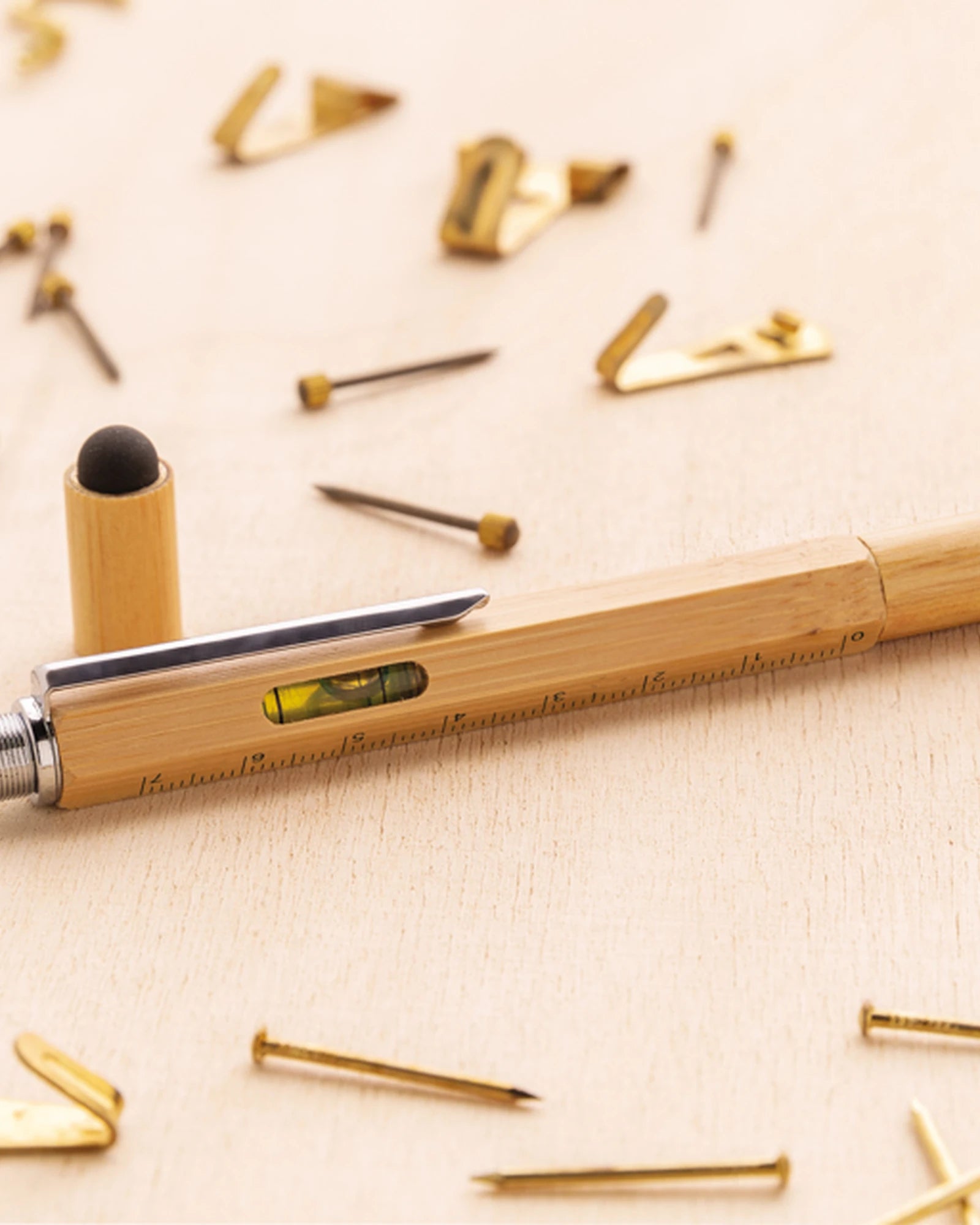 Promotional bamboo multifunctional tool pen - 8