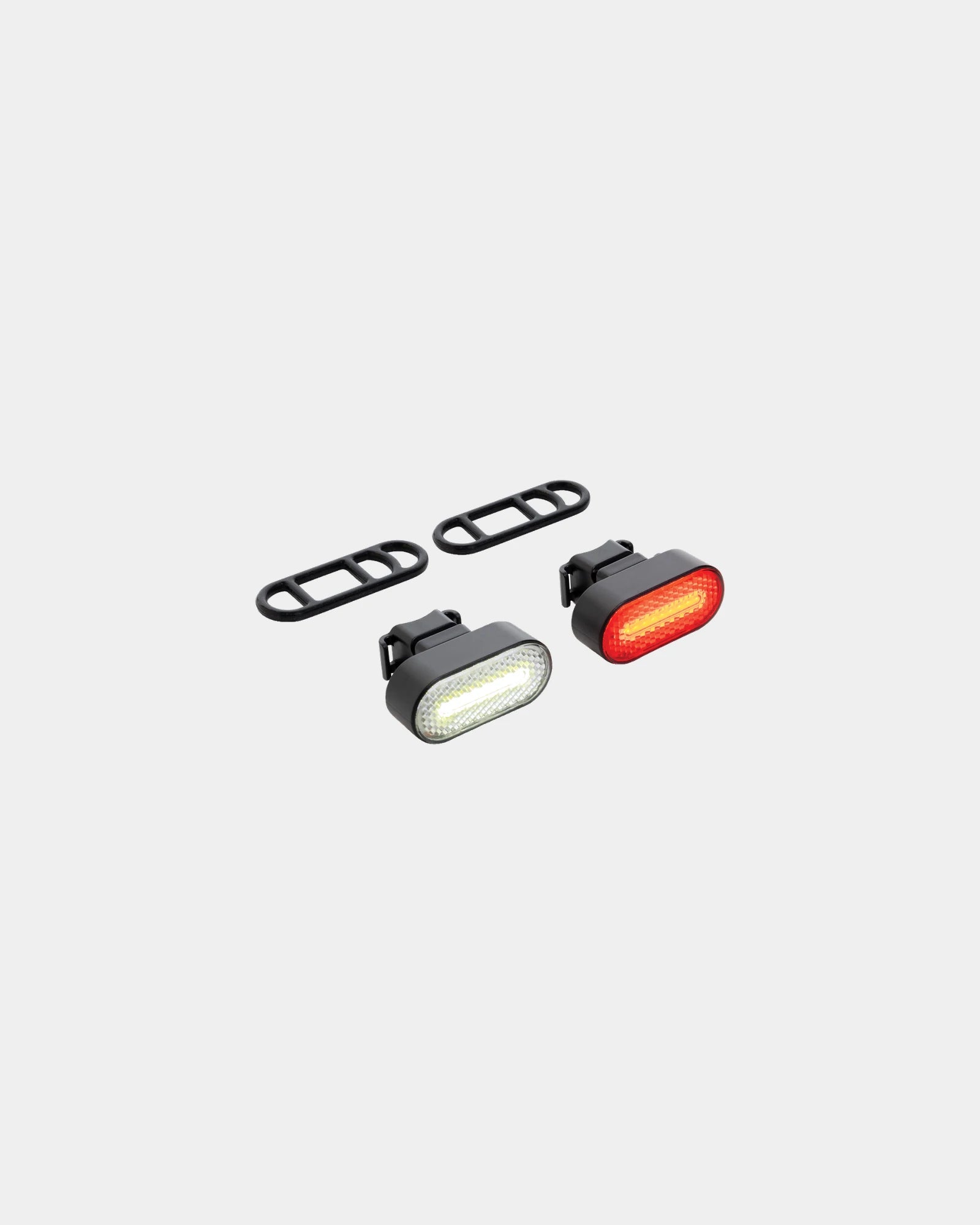 Promotional USB rechargeable bike light set