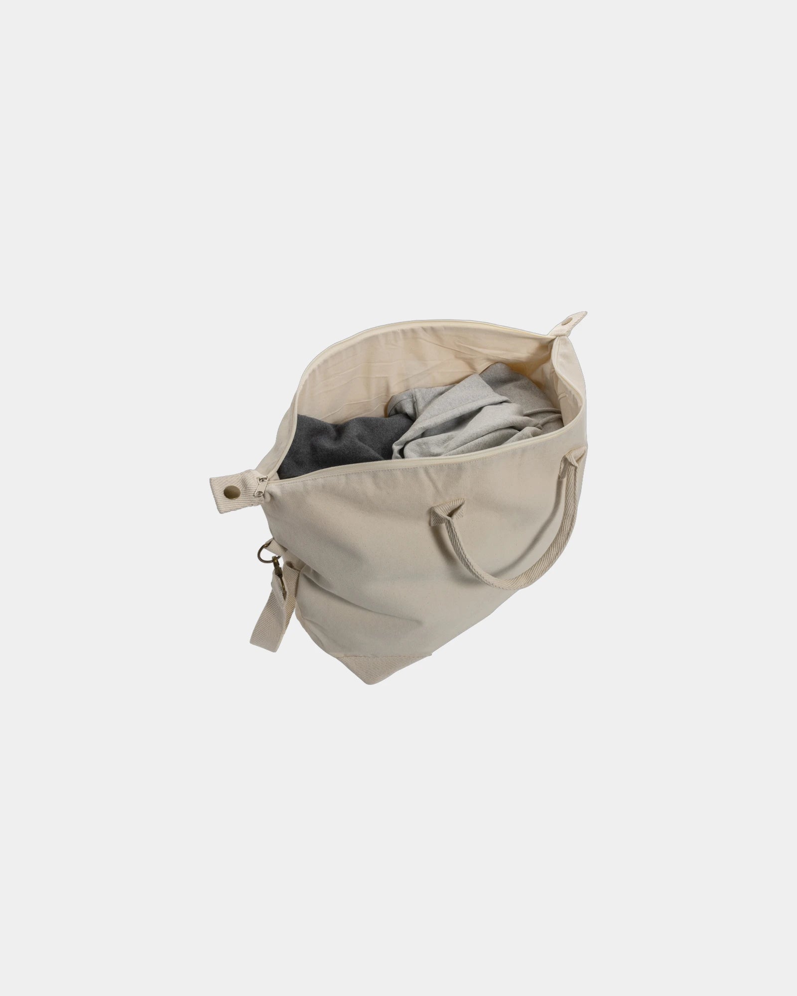 Custom recycled canvas weekend bag 40L - 1