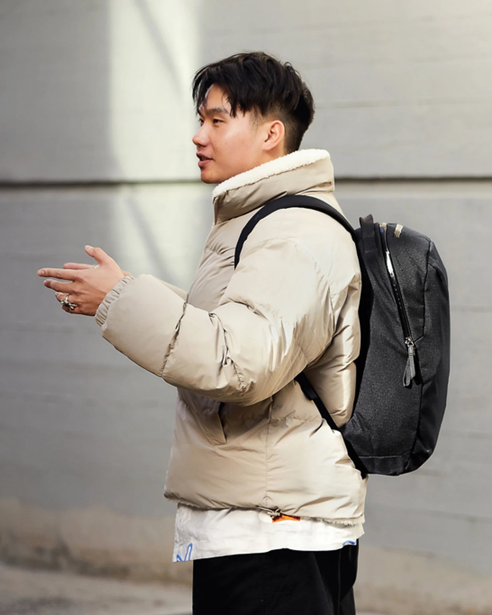 Custom rPET laptop backpack Bellroy Via - 8