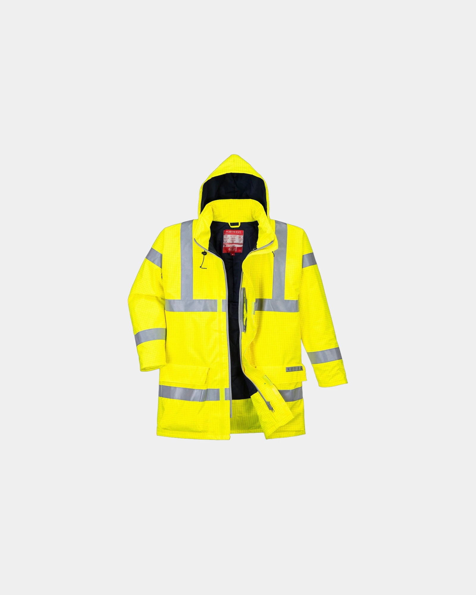 Promotional waterproof breathable parka Hi-Vis - Yellow