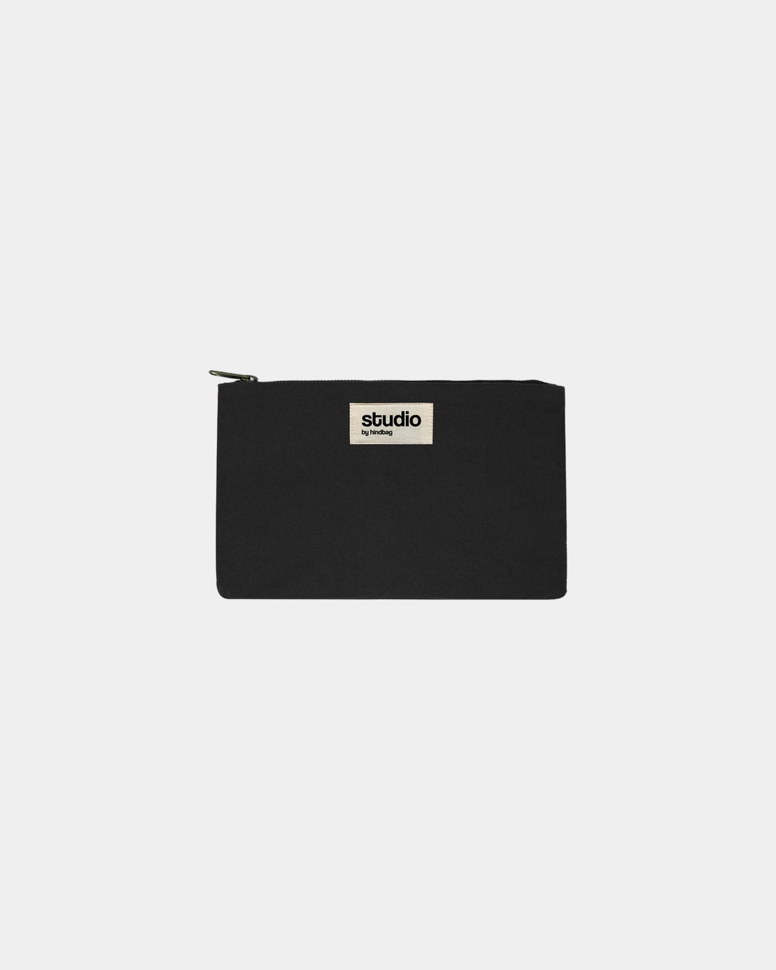 Custom organic cotton pouch Hindbag Colette S - Black