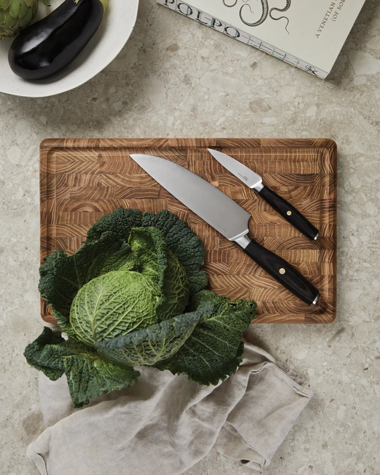 Custom stainless steel chef set Vinga Tara - 4