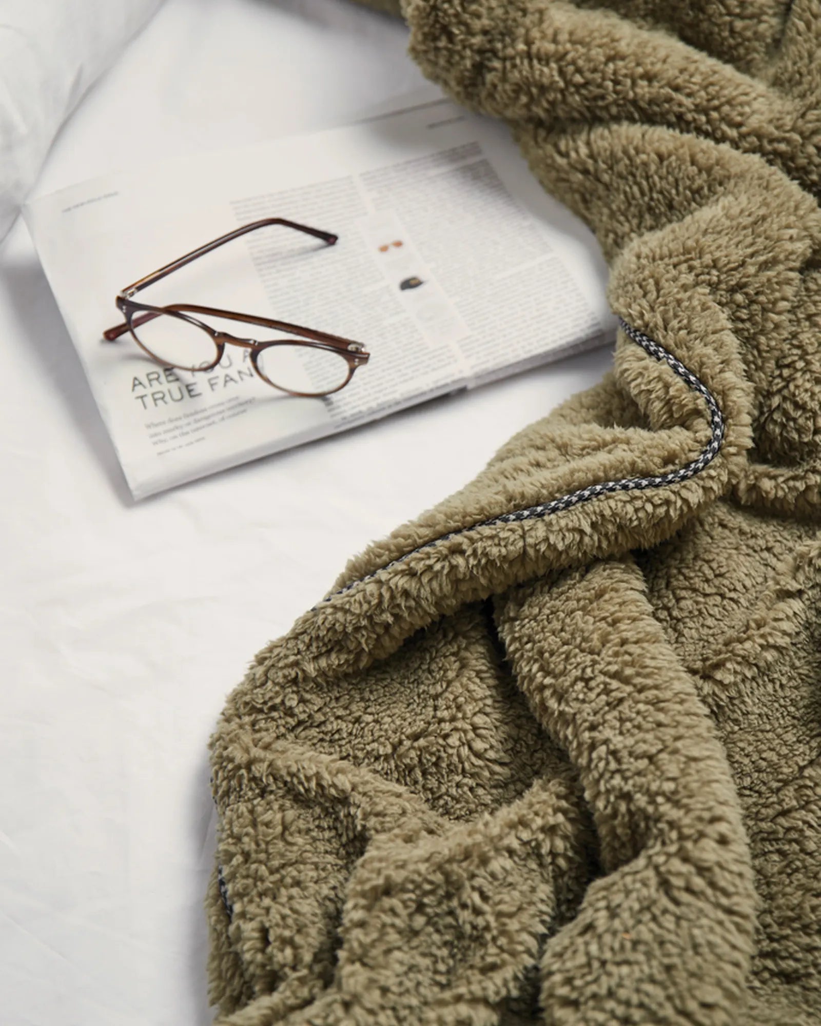 Custom promotional fleece blanket Vinga Maine - 3