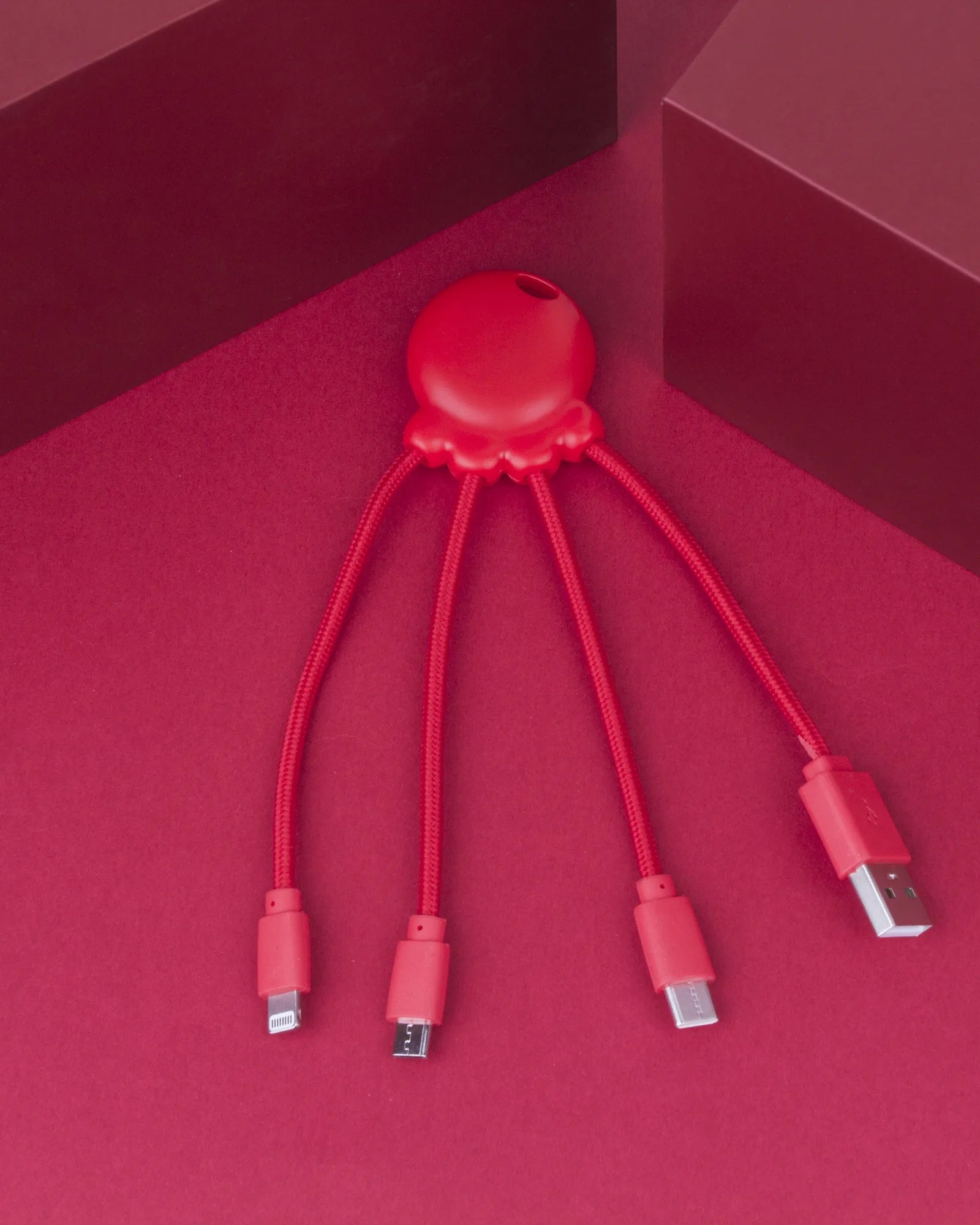 Promotional multi-cable charger Xoopar Octopus - 1