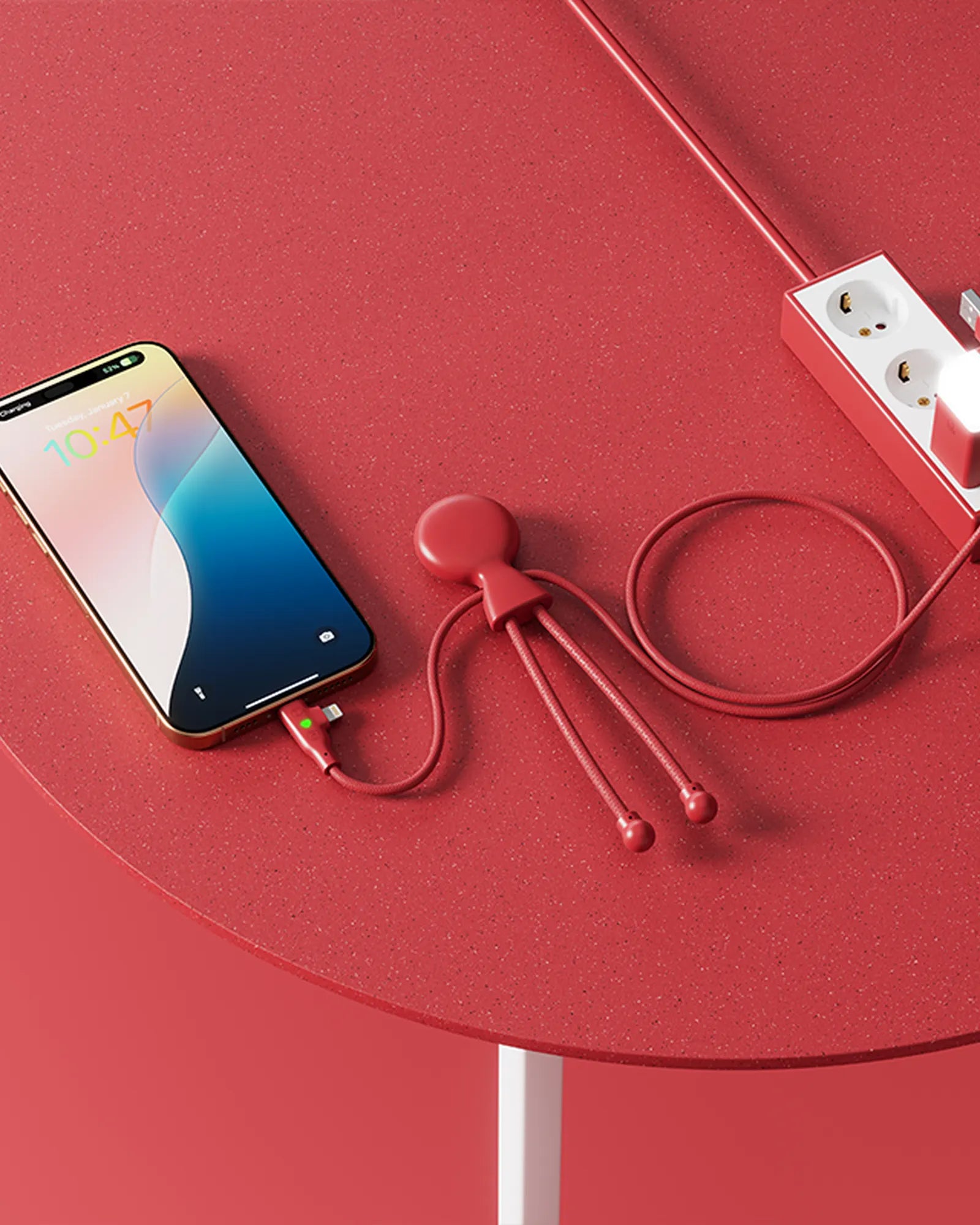 Promotional eco-friendly charging cable Mr Bio Long Fast - 3