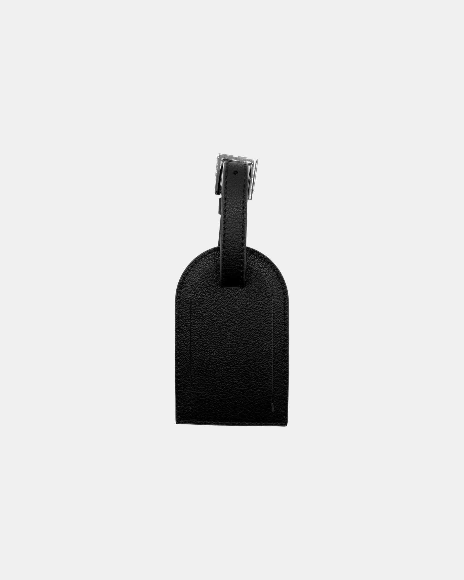 Custom recycled leather luggage tag - 1