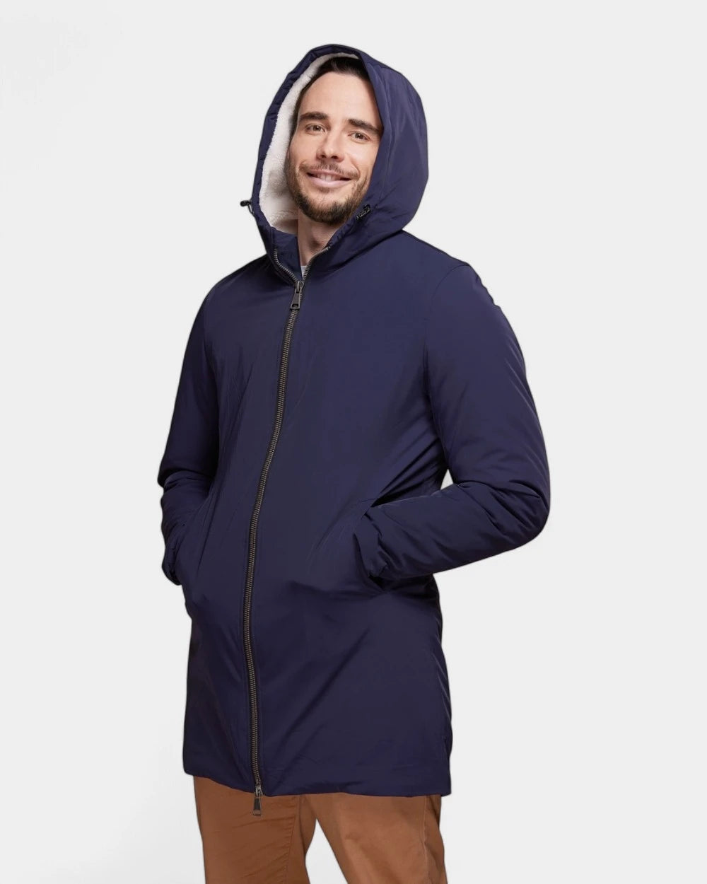 Long Parka with Sherpa Lining to Customize - 1