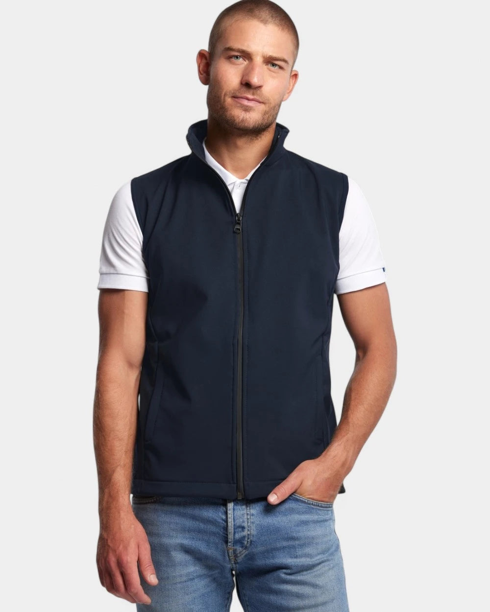 Men's Softshell Bodywarmer Made in France to Customize - 1