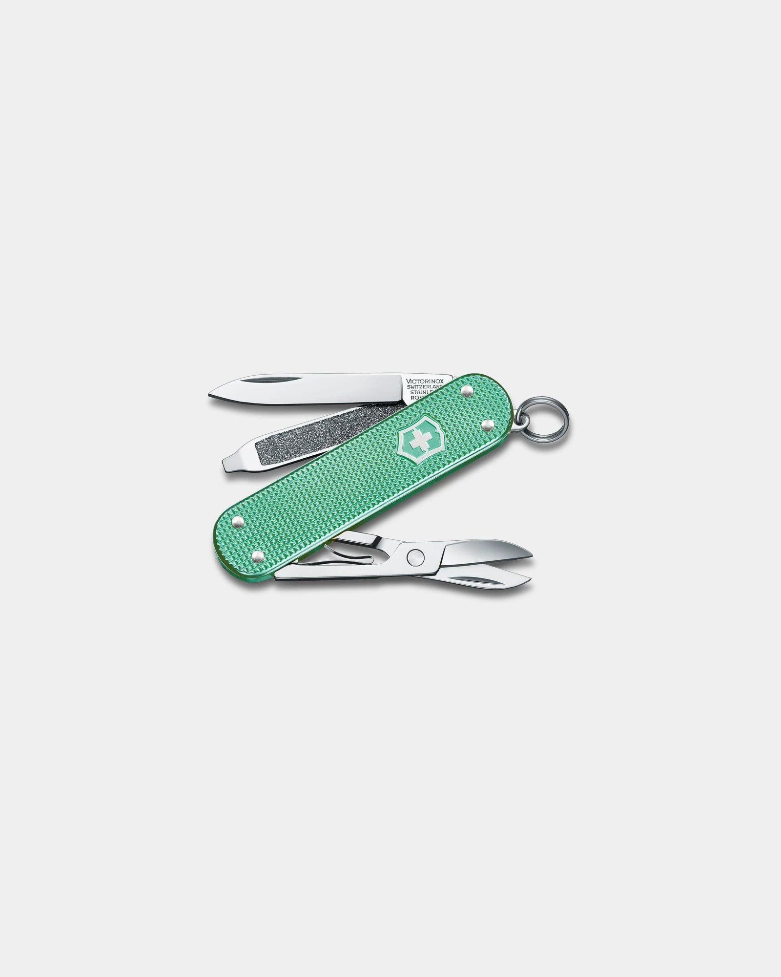 Custom Alox Swiss Army Knife Victorinox Classic SD - Minty Mint