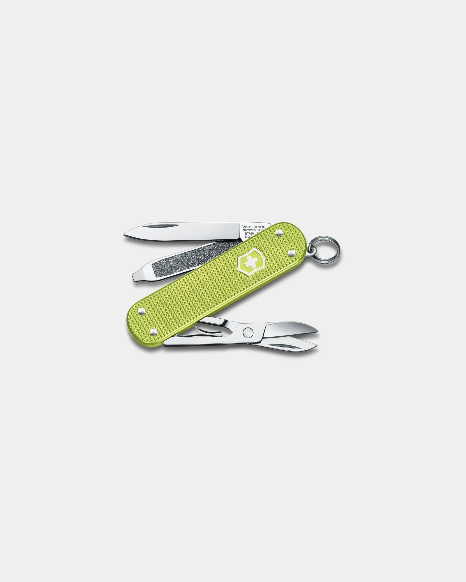 Custom Alox Swiss Army Knife Victorinox Classic SD - Lime Twist