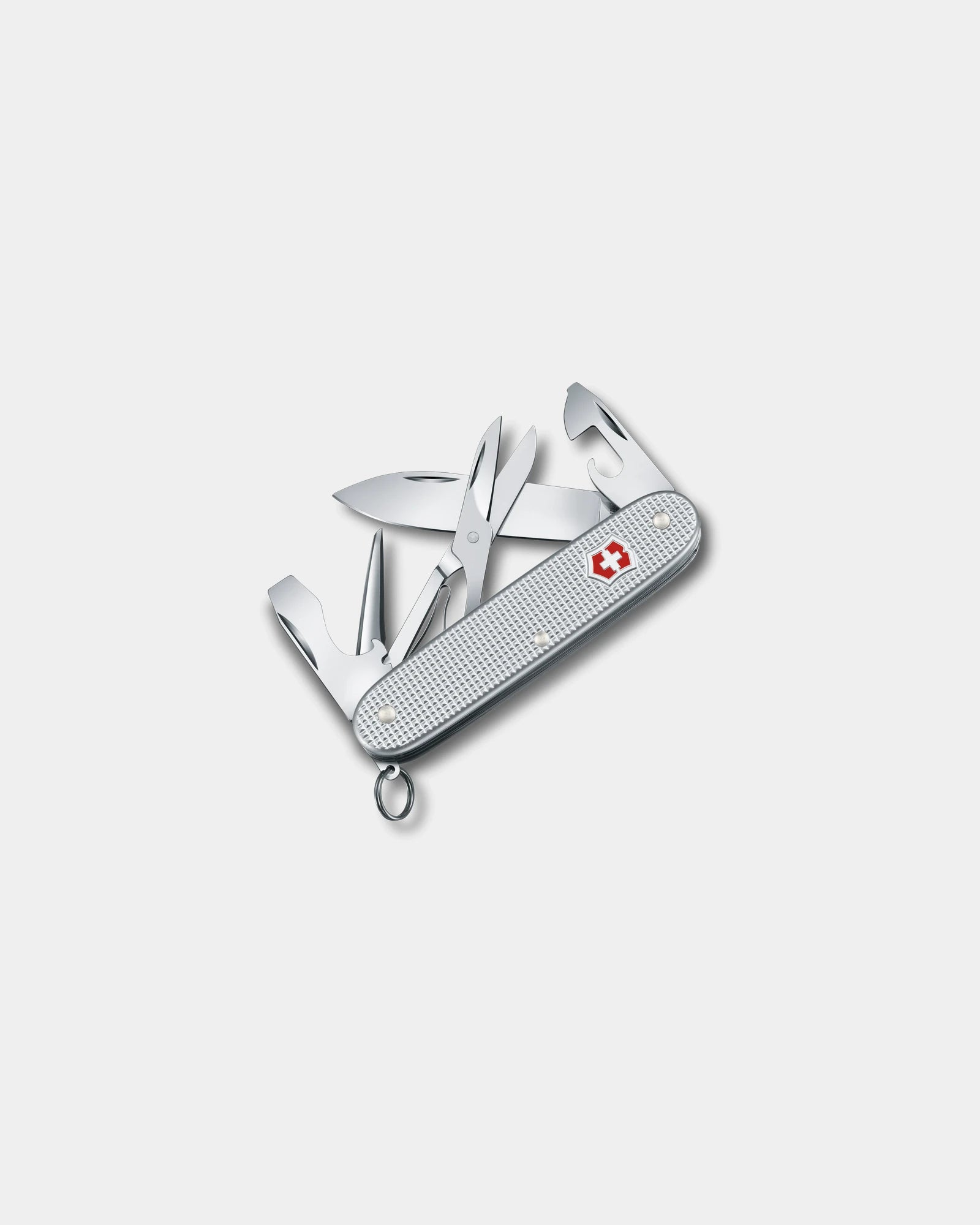 Custom Alox Swiss Army Knife Victorinox Pioneer X - Silver