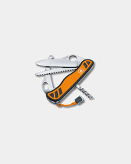 Custom Victorinox Hunter XT Grip pocket knife - Orange/Noir