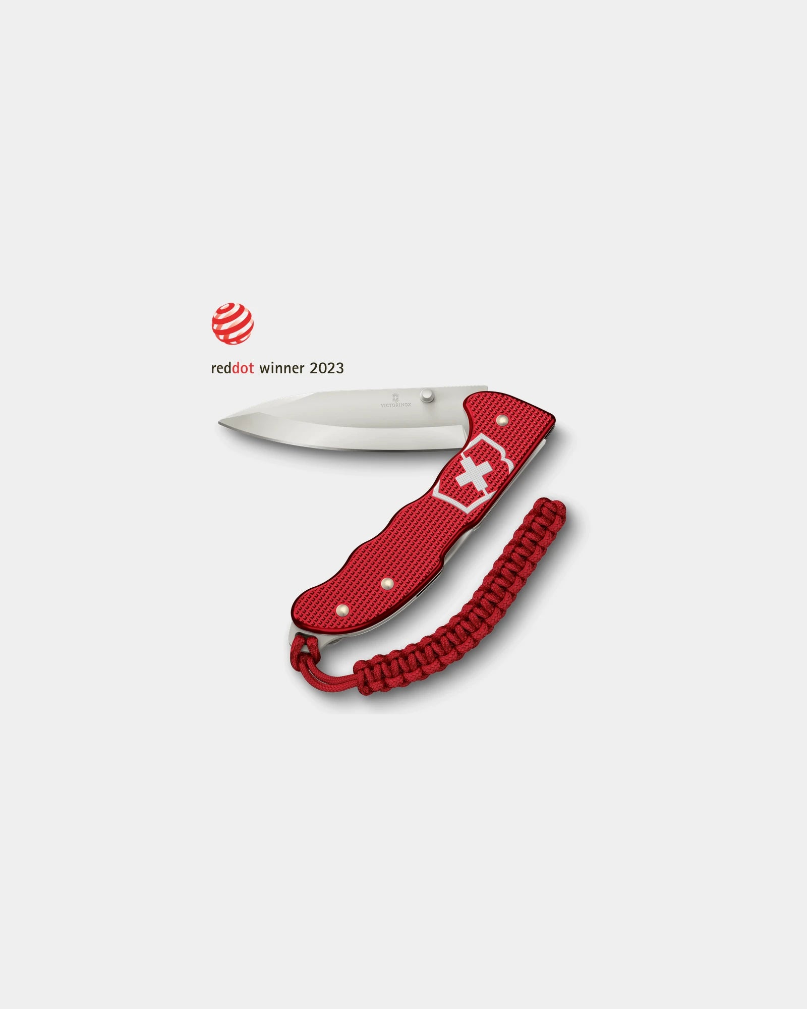 Custom Alox multifunctional knife Victorinox Evoke - Red