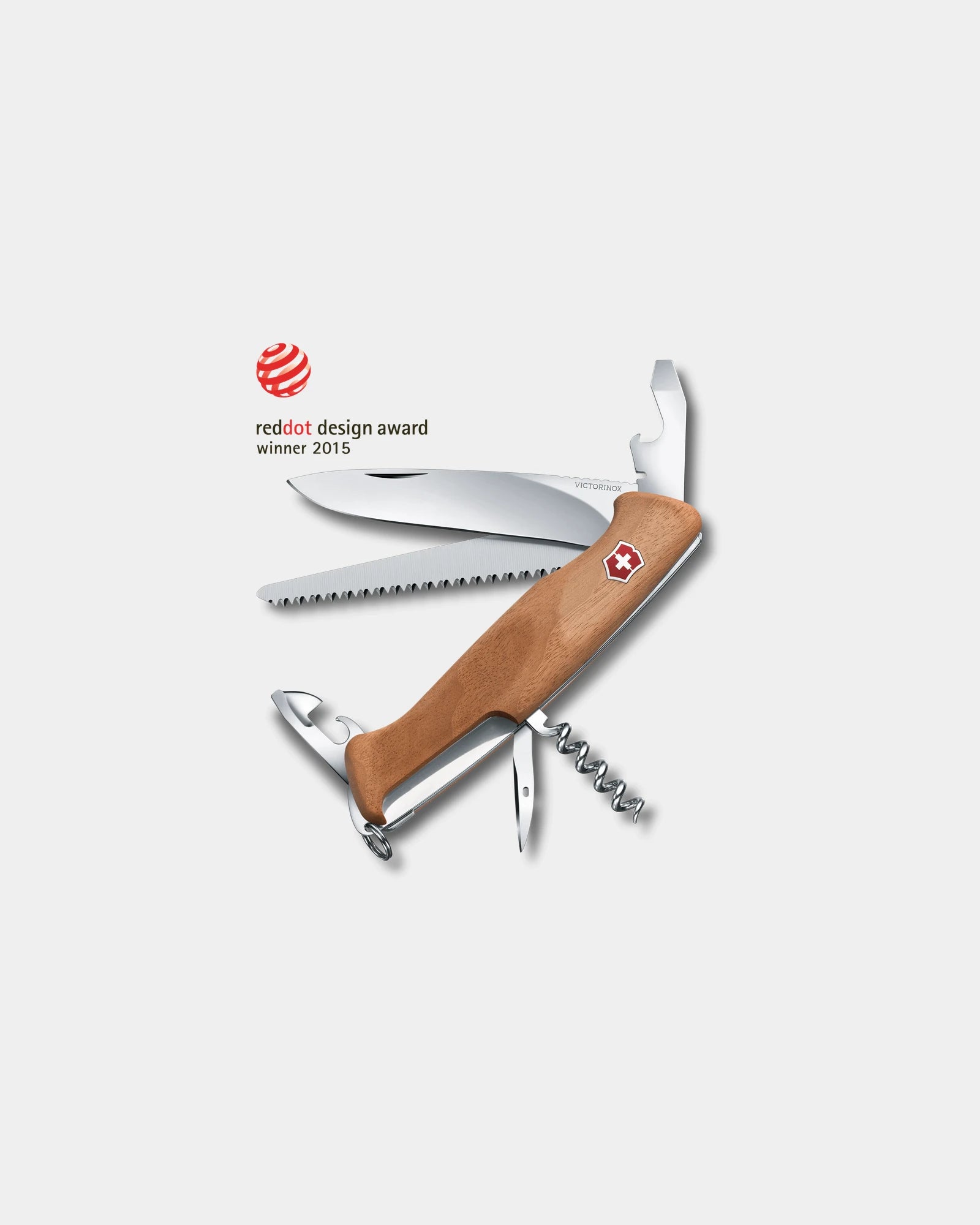 Custom Swiss Army knife Victorinox Ranger 55 Wood - Bois De Noyer