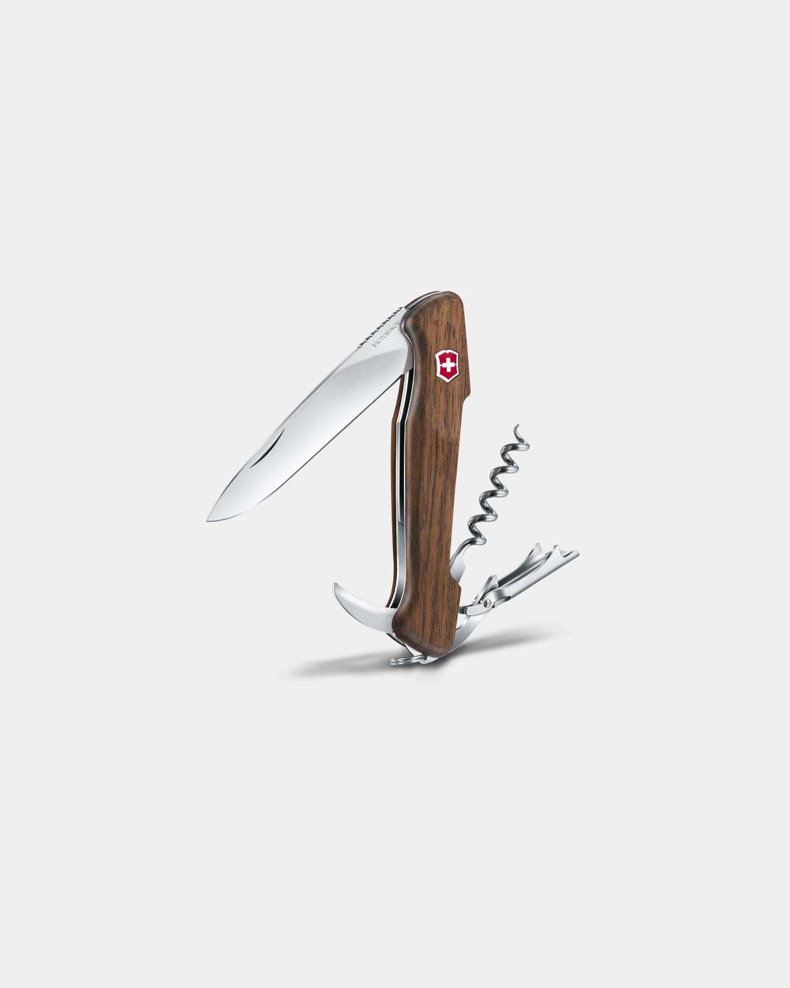 Custom walnut Swiss knife Victorinox Wine Master Wood - 8