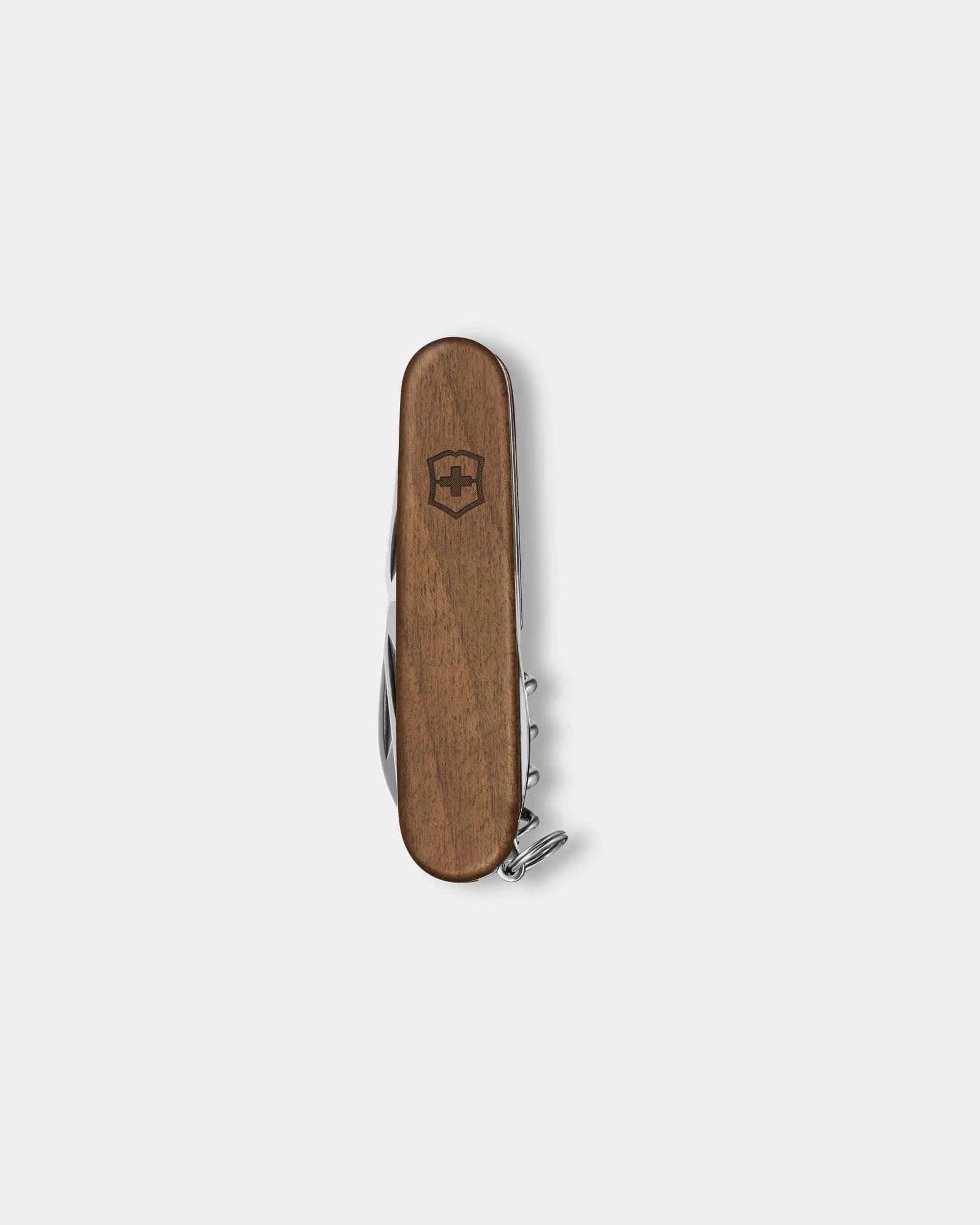Custom walnut Swiss Army knife Spartan Wood Victorinox - 1