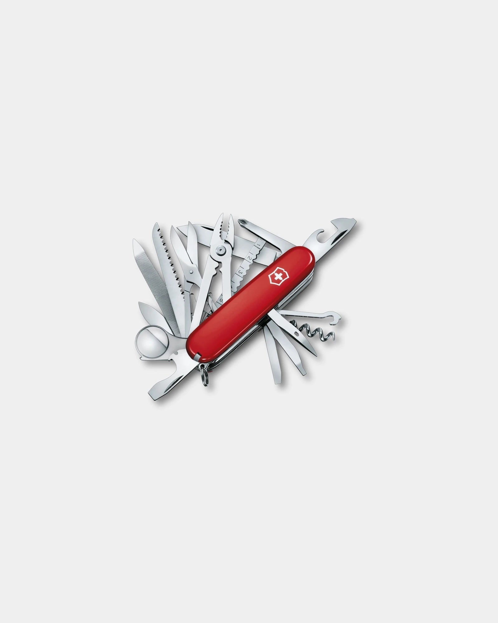 Custom Swiss Champ pocket knife Victorinox - Red