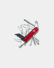 Custom Swiss Army Knife Victorinox Cyber Tool M - Rouge Transparent