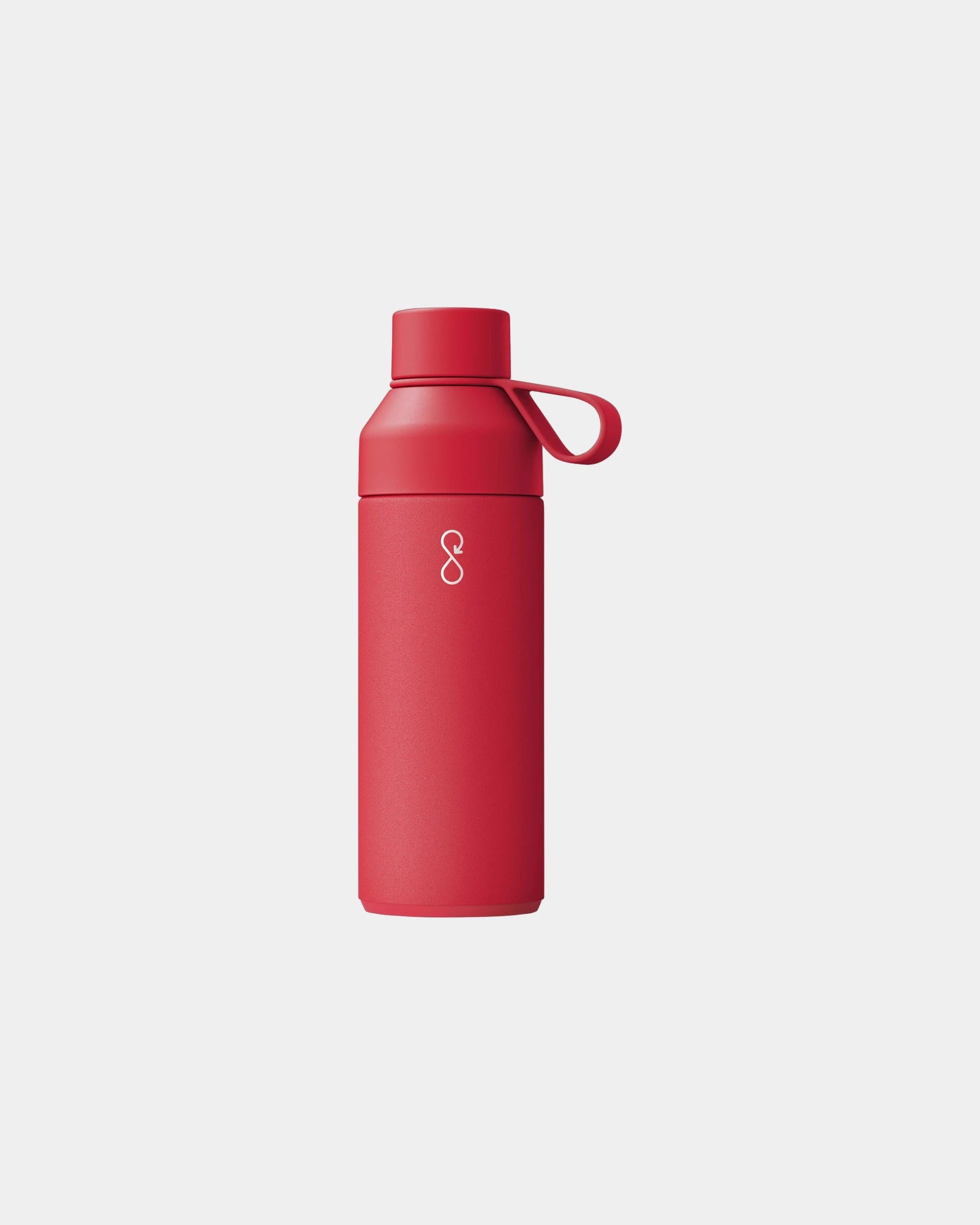 Custom insulated stainless steel Ocean Bottle 500ml - Red