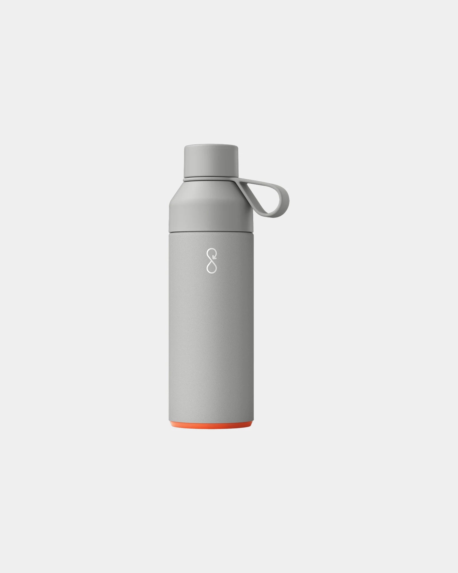 Custom insulated stainless steel Ocean Bottle 500ml - Stone Grey