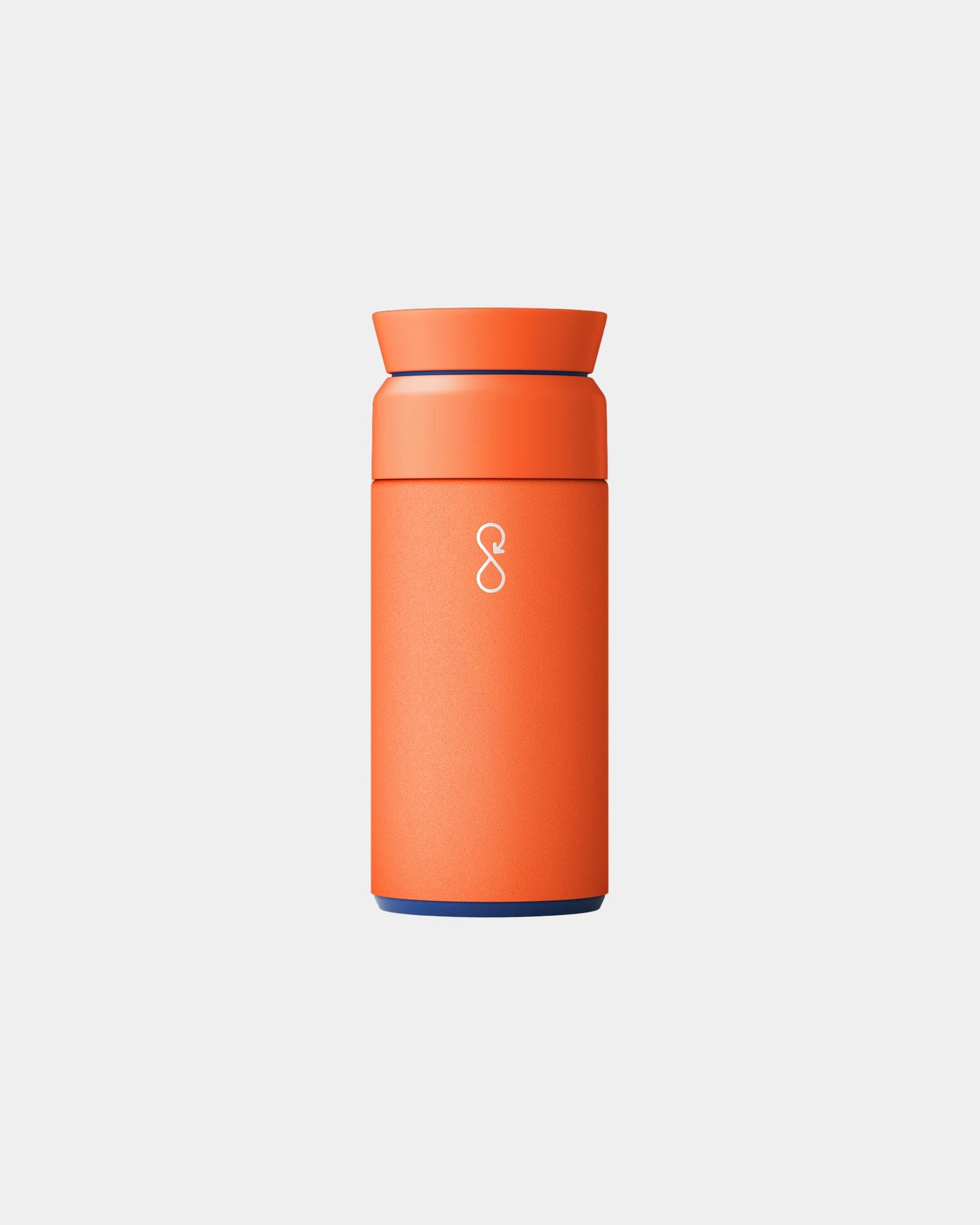 Custom recycled stainless steel Ocean Bottle 350ml - Sun Orange