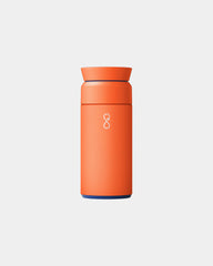 Custom recycled stainless steel Ocean Bottle 350ml - Sun Orange