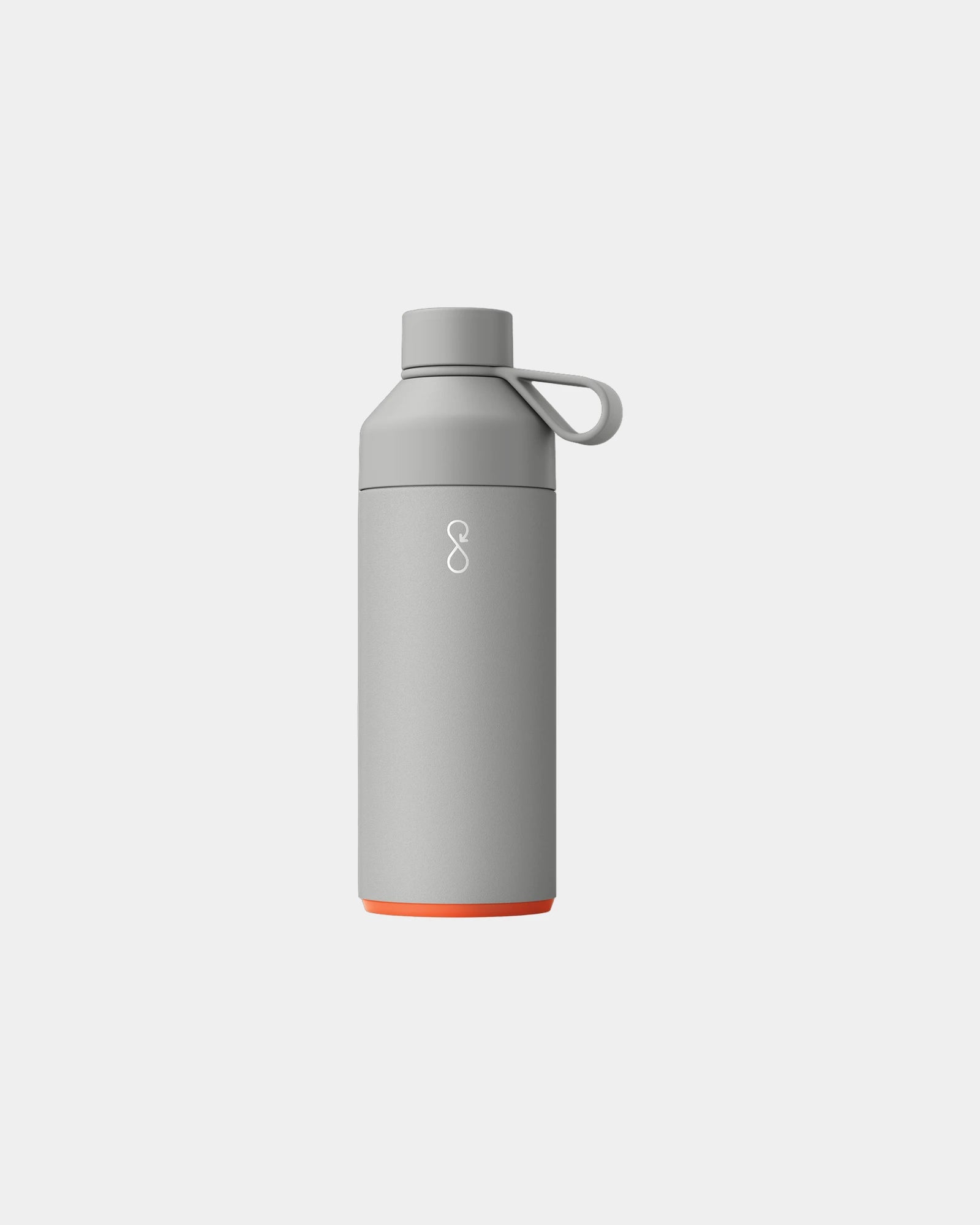 Custom insulated stainless steel Ocean Bottle 1L - Stone Grey