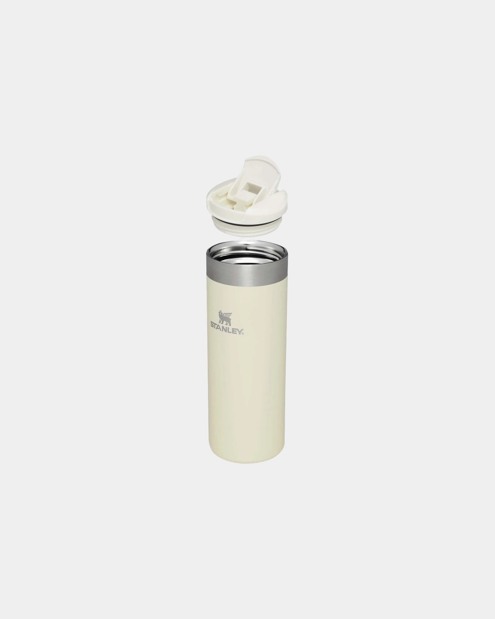 Custom insulated stainless steel travel mug 470ml - Cream