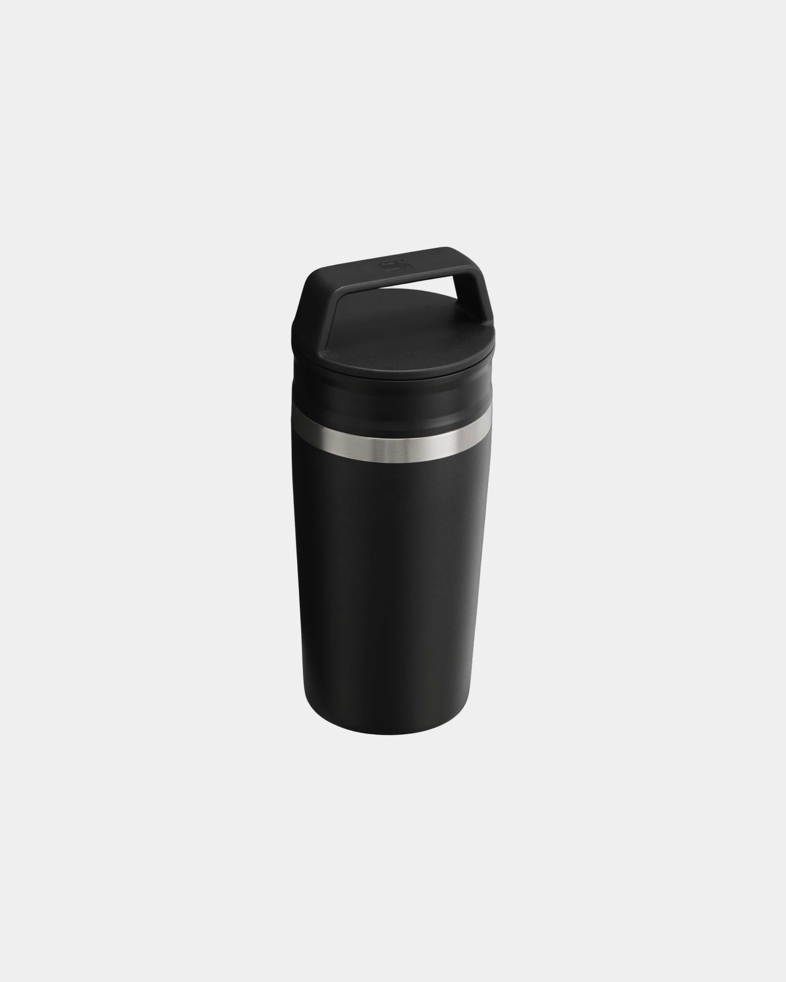 Promotional stainless steel travel mug 350ml - Black