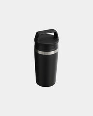 Promotional stainless steel travel mug 350ml - Black