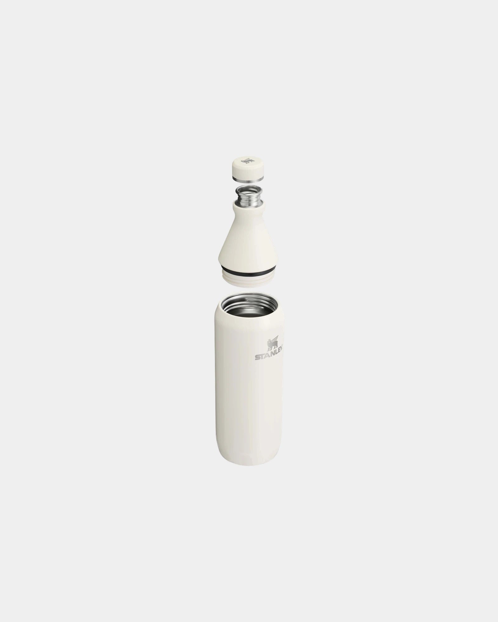 Custom recycled stainless steel water bottle 600ml - 1