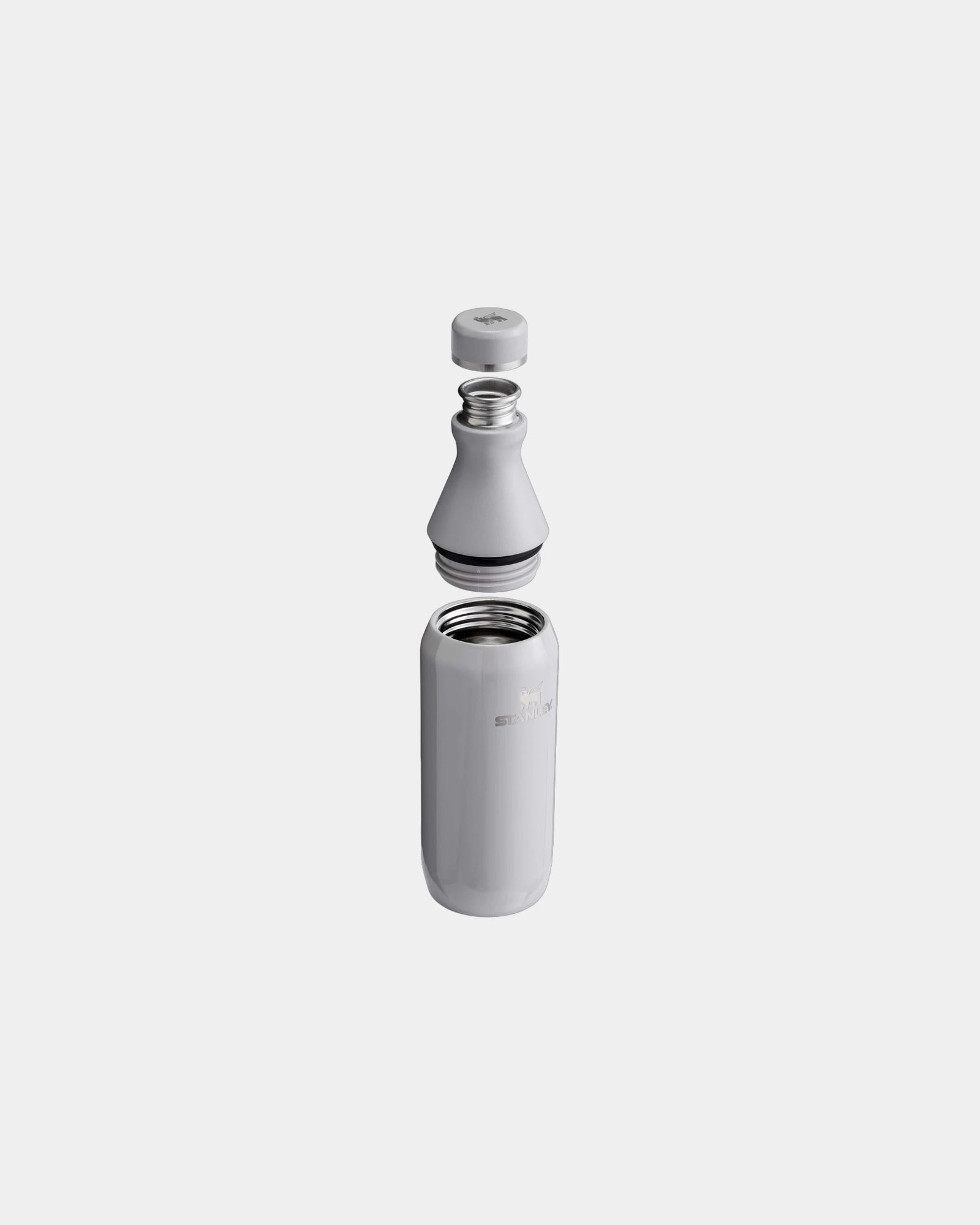 Custom recycled stainless steel water bottle 350ml - 3