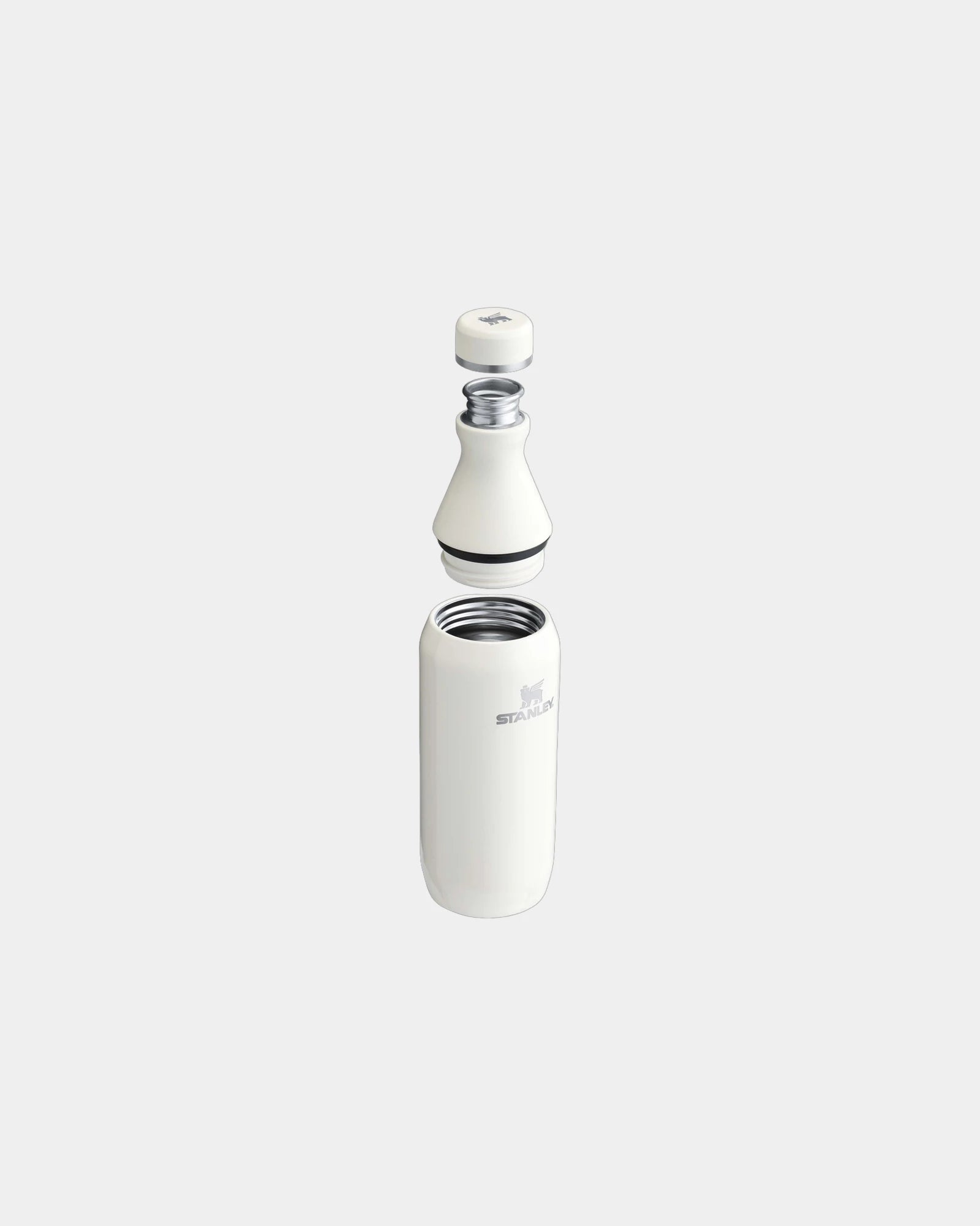 Custom recycled stainless steel water bottle 350ml - 1