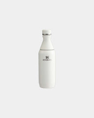 Custom recycled stainless steel water bottle 350ml - Cream