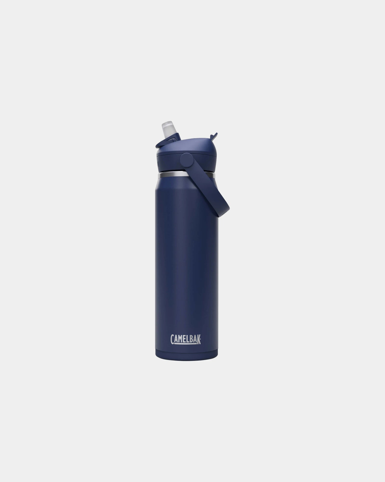 Promotional insulated stainless steel water bottle 740ml - Navy