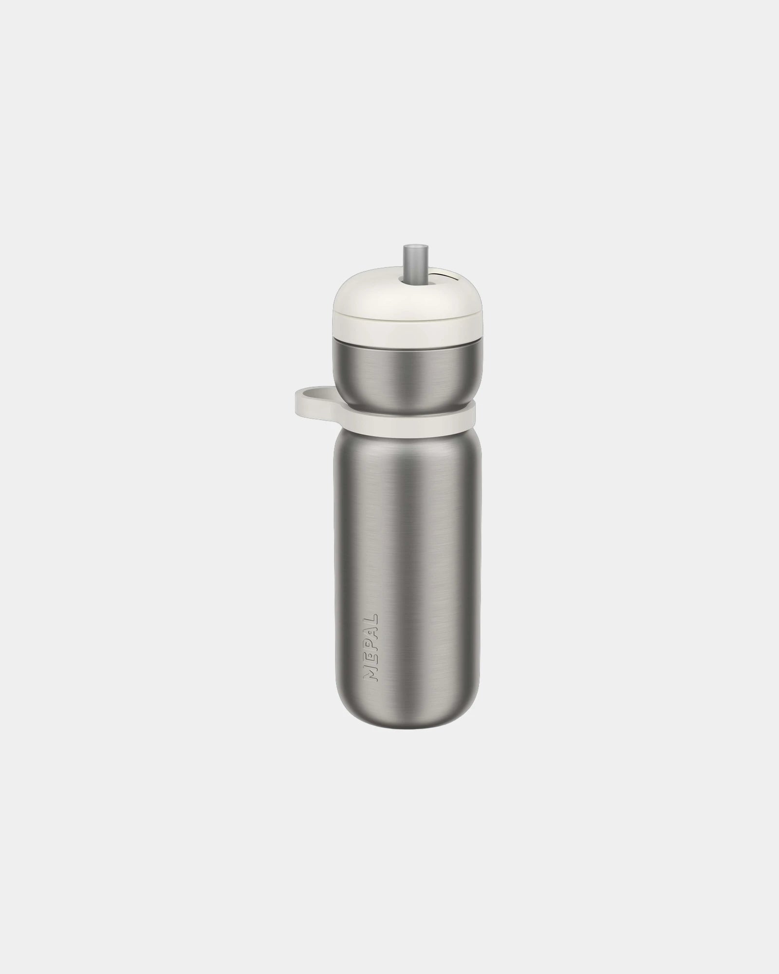 Custom insulated stainless steel sport bottle 600ml - White